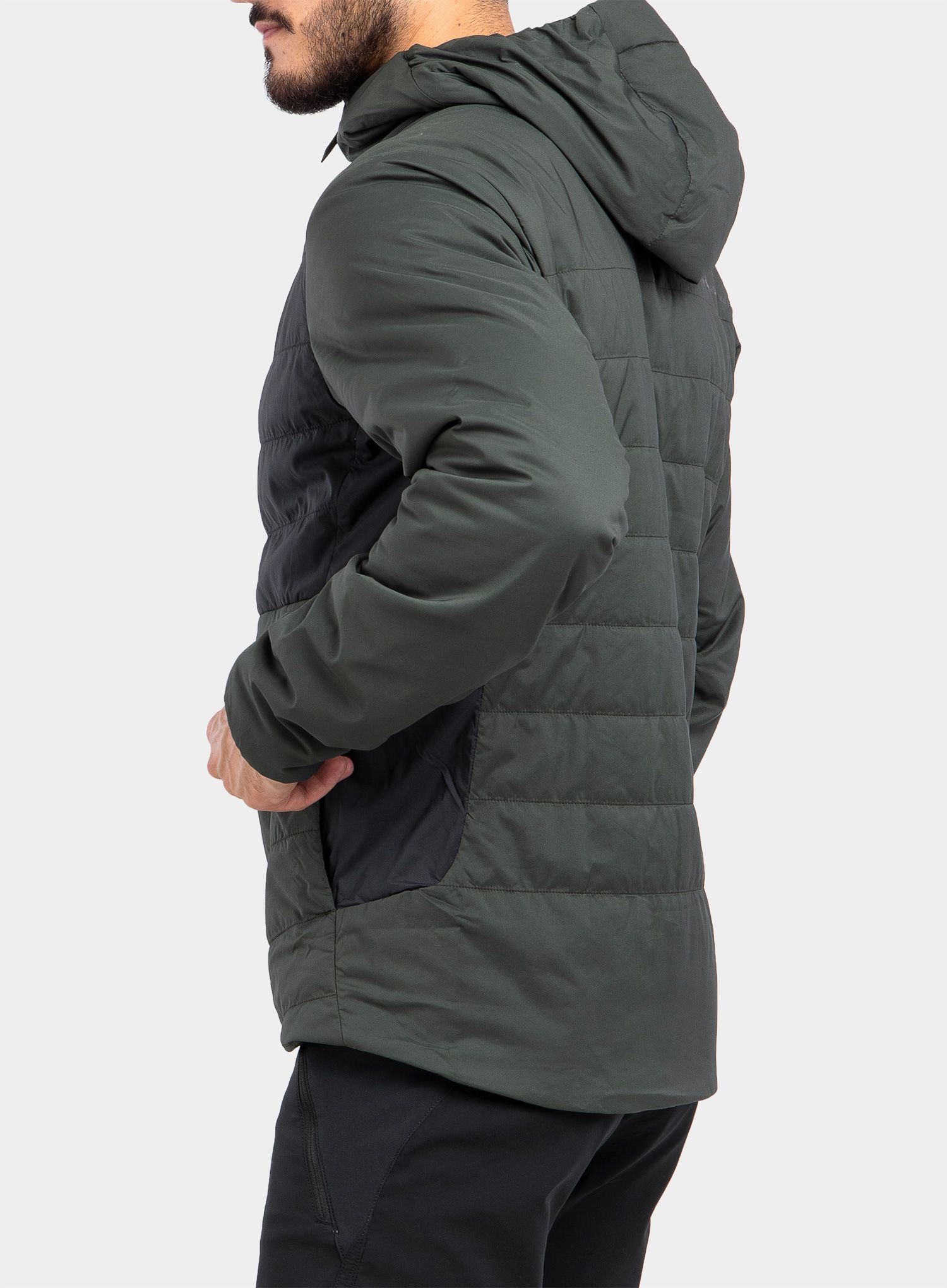 Moška jakna Black Diamond First Light Stretch Hoody - cypress/black