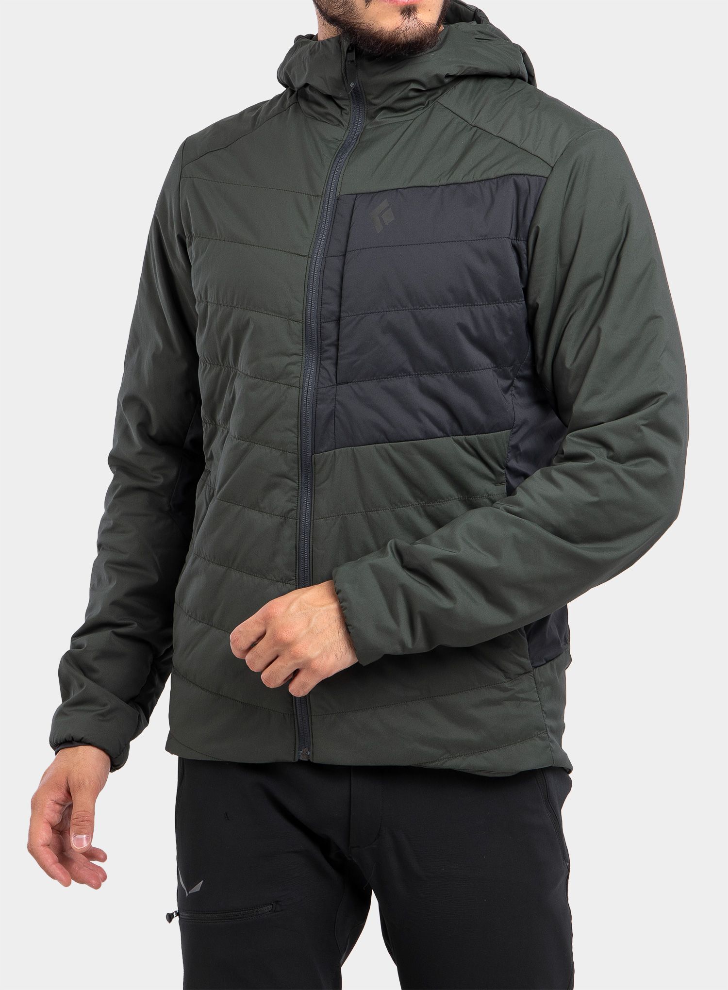 Moška jakna Black Diamond First Light Stretch Hoody - cypress/black