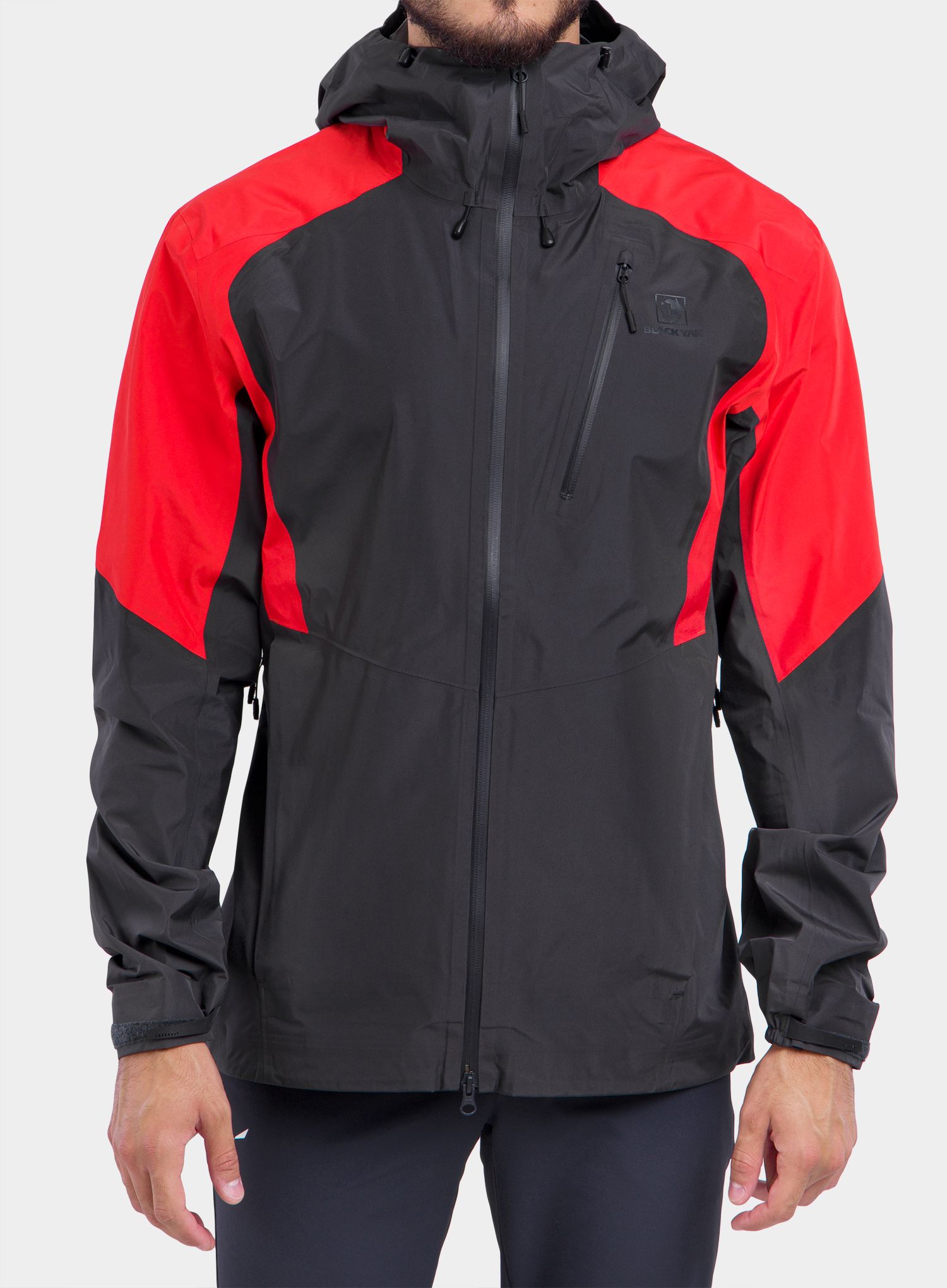 Nepremočljiva jakna BlackYak Zebu Jacket - fiery red
