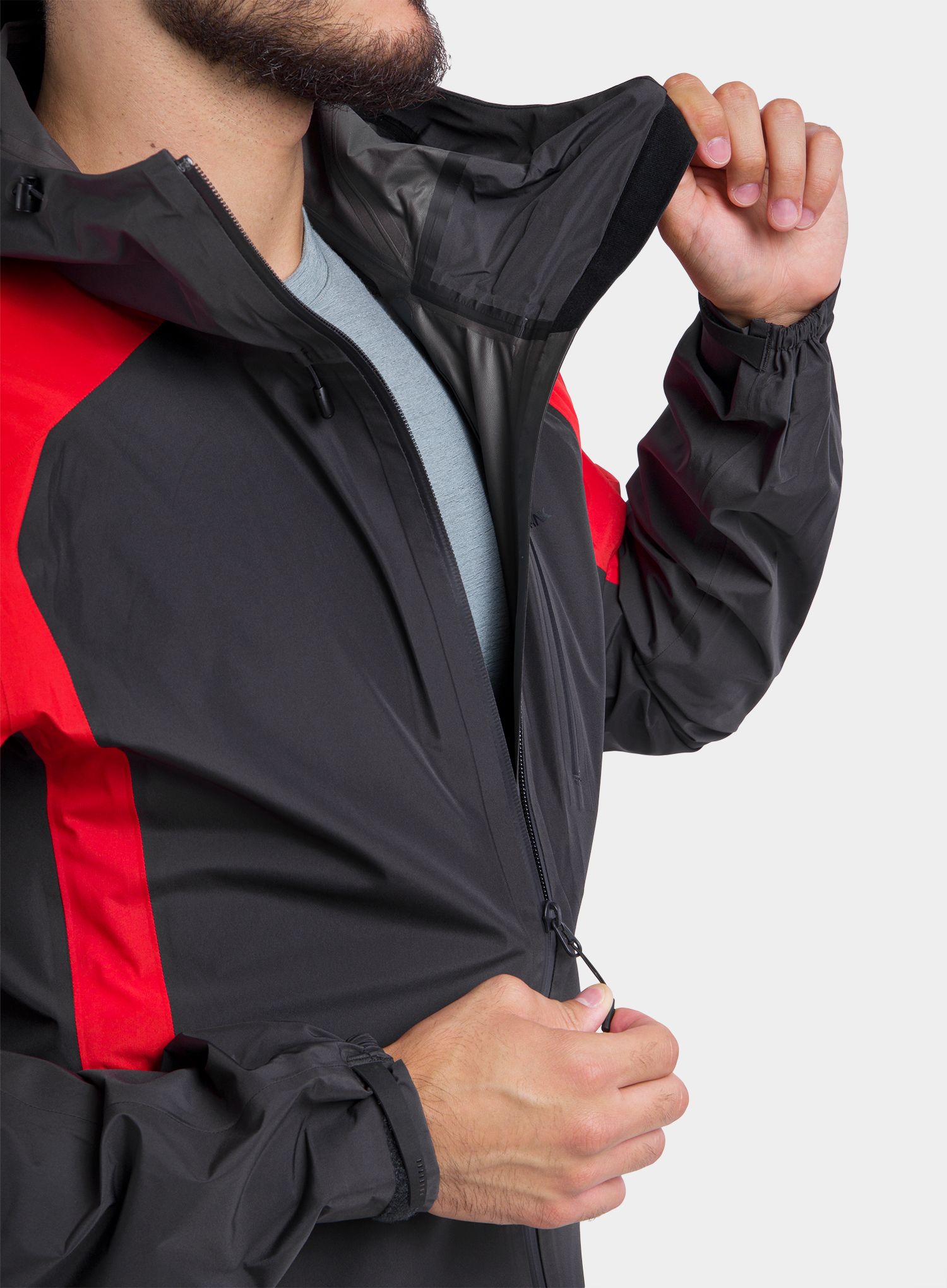 Nepremočljiva jakna BlackYak Zebu Jacket - fiery red