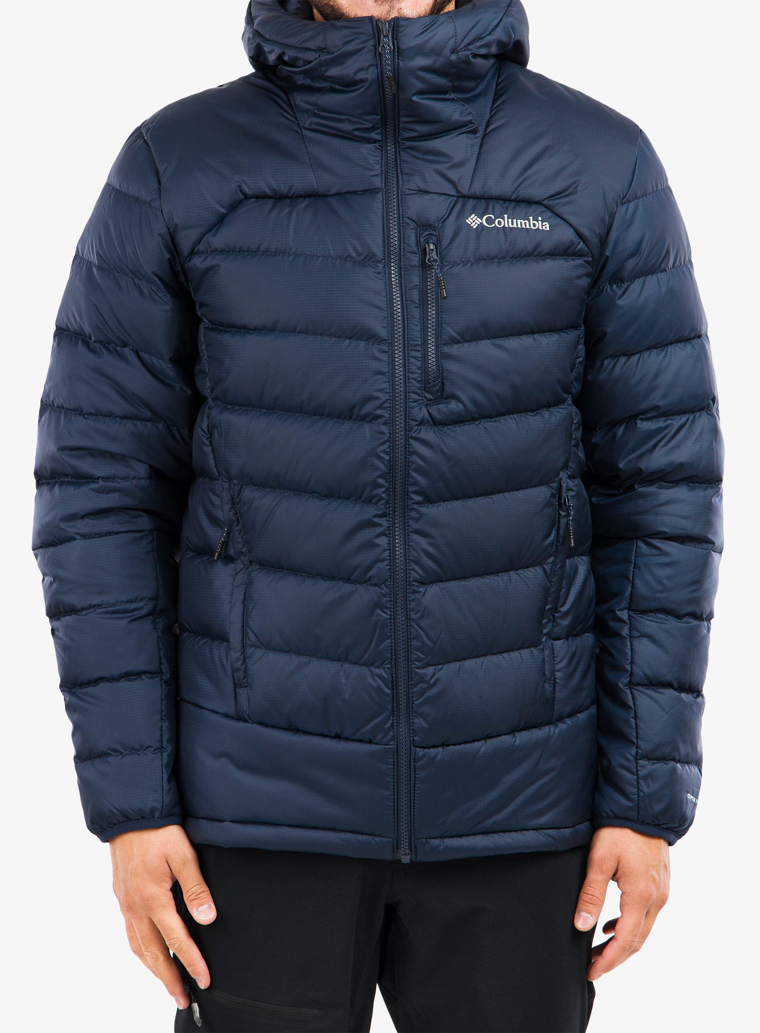 Puhovka Columbia Autumn Park Down Hooded Jacket - collegiate navy