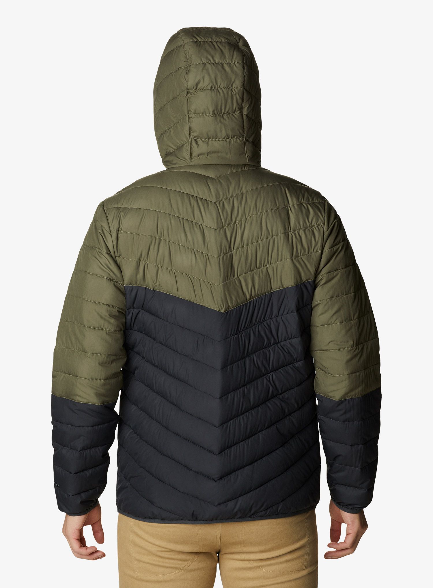Moška jakna Columbia Eddie Gorge Hooded Jacket - shark/stone green