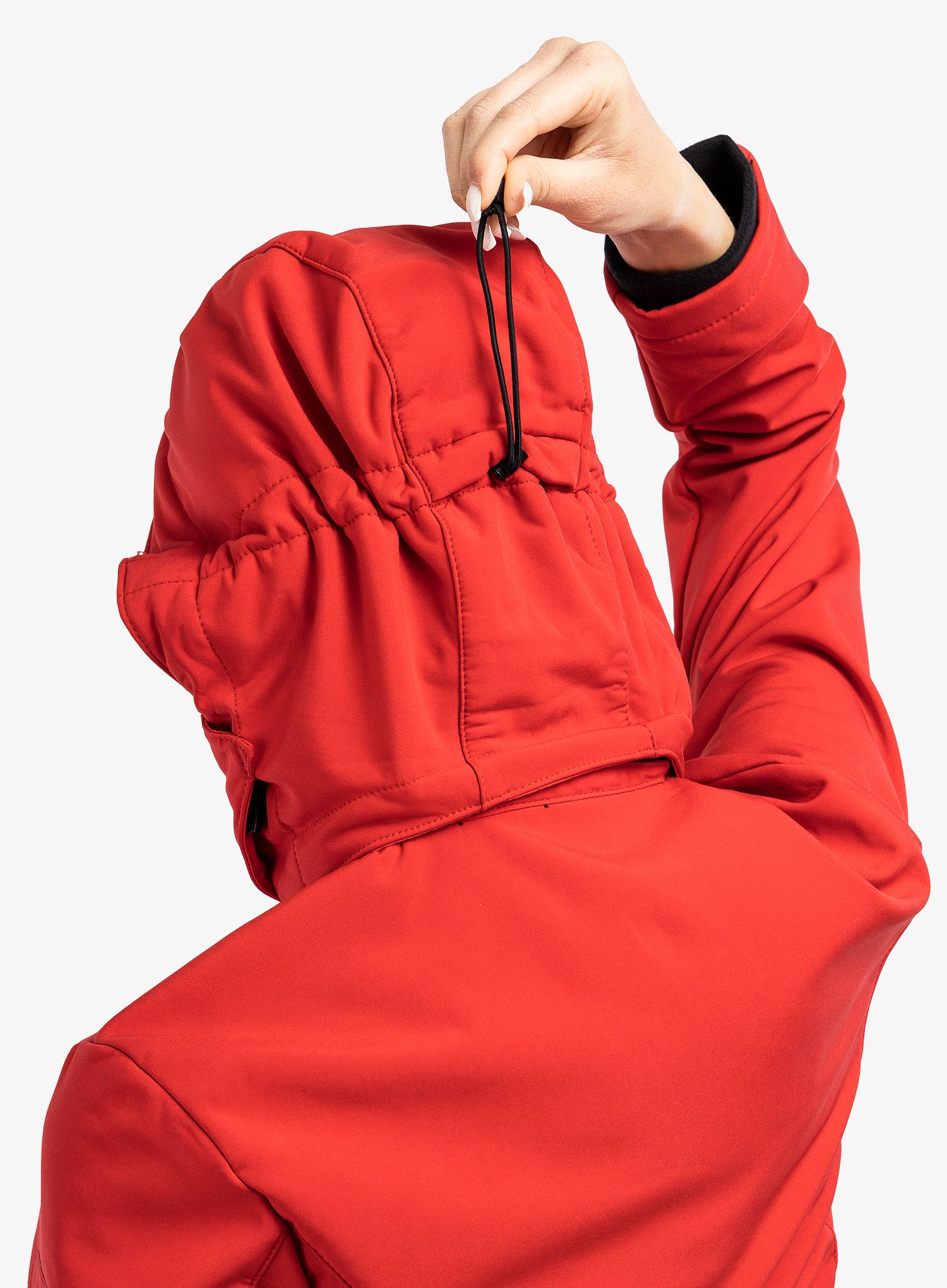 Ženska jakna CMP Wilma Jacket Zip Hood - ferrari/nero