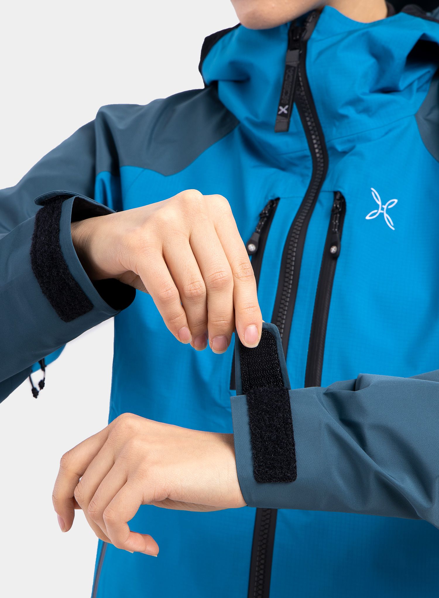 Ženska jakna Montura Cosmo Pro Jacket - teal blue/powder blue