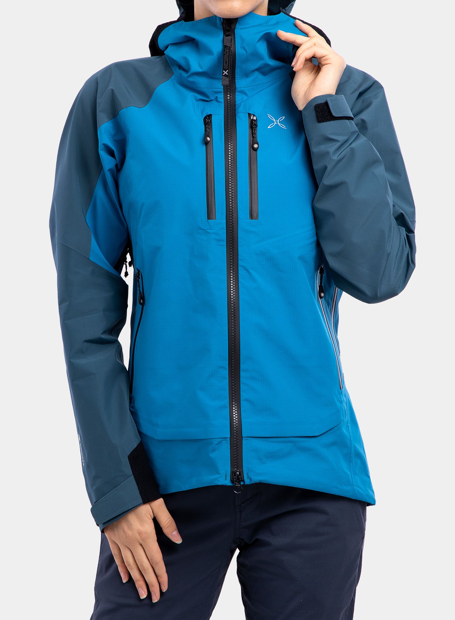 Ženska jakna Montura Cosmo Pro Jacket - teal blue/powder blue