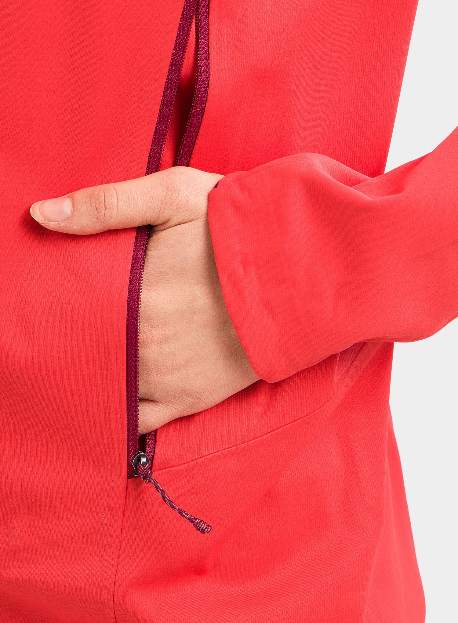 Ženska jakna za turno smučanje Patagonia Upstride Jacket - catalan coral
