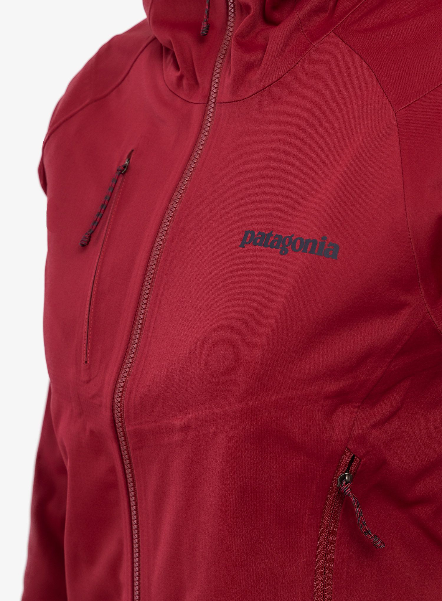 Ženska jakna za turno smučanje Patagonia Upstride Jacket - roamer red