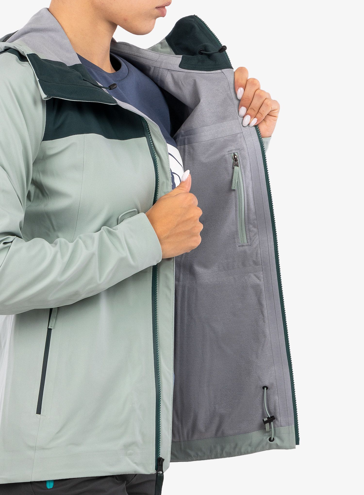 Ženska jakna The North Face Apex Flex FUTURELIGHT Jacket - jadeite green/dark sage green