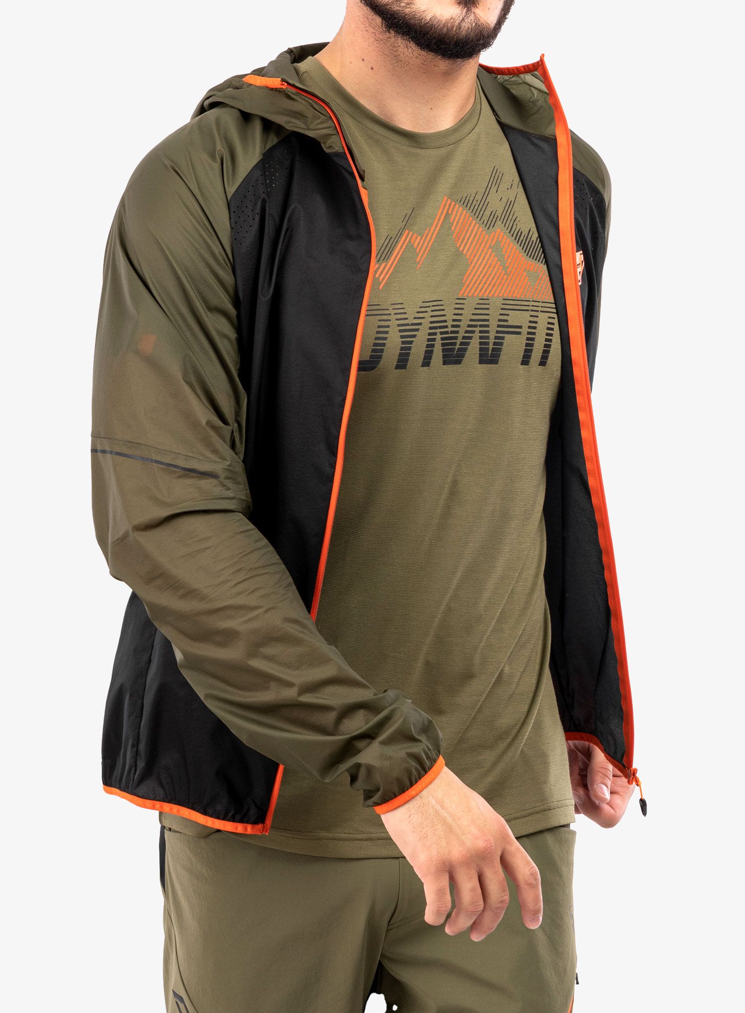 Tekaška jakna Dynafit Alpine Wind 2 Jacket - winter moss