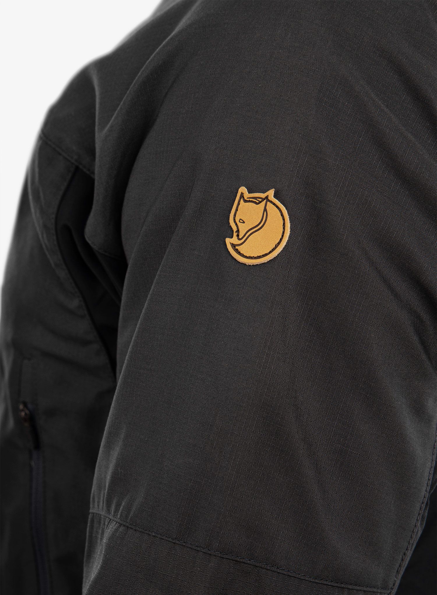 Moška jakna Fjallraven Abisko Lite Trekking Jacket  - dark grey/black
