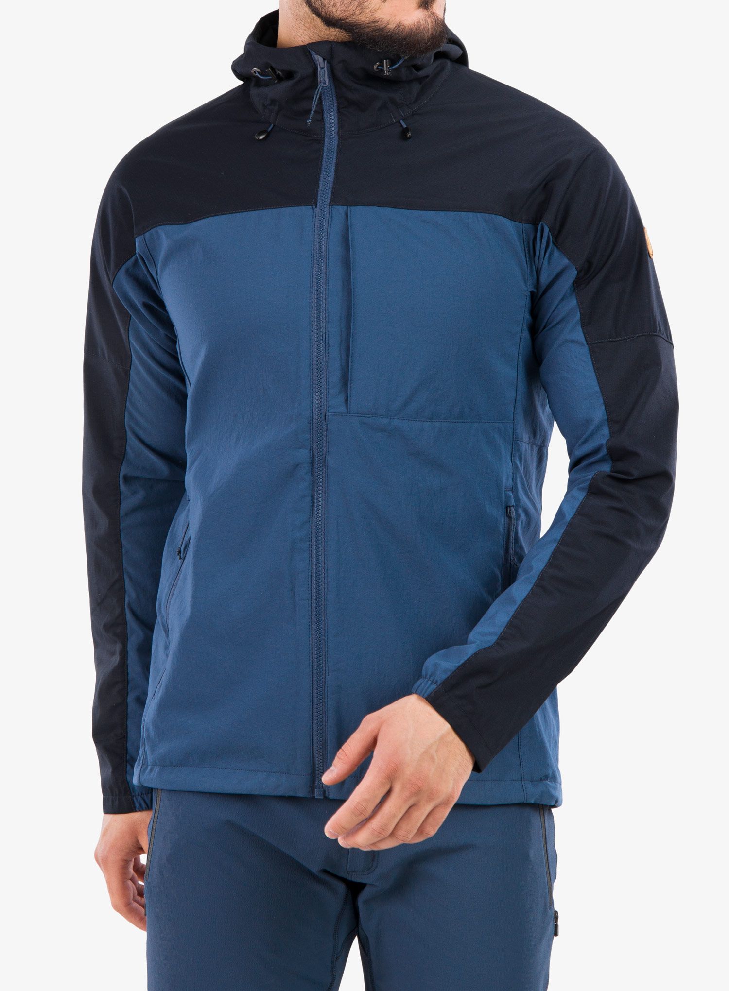 Moška jakna Fjallraven Abisko Midsummer Jacket  - indigo blue/dark navy