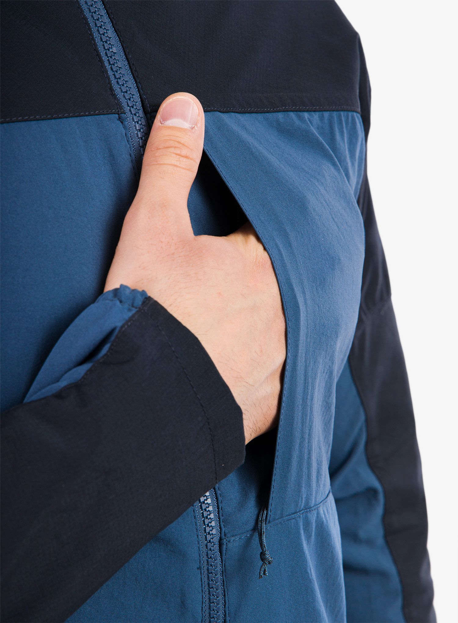 Moška jakna Fjallraven Abisko Midsummer Jacket  - indigo blue/dark navy