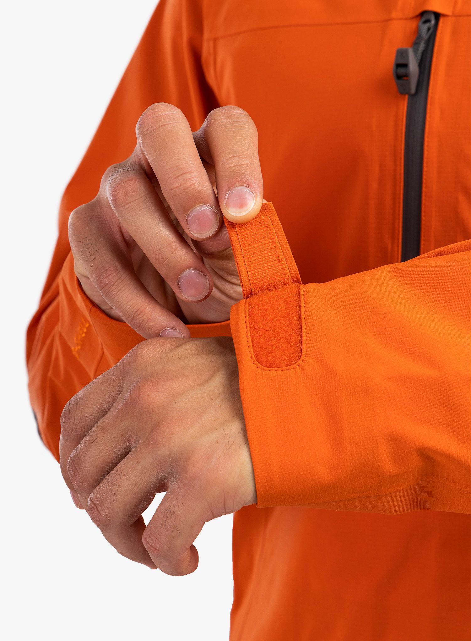 Moška jakna Fjallraven Bergtagen Eco-Shell Jacket - hokkaido orange