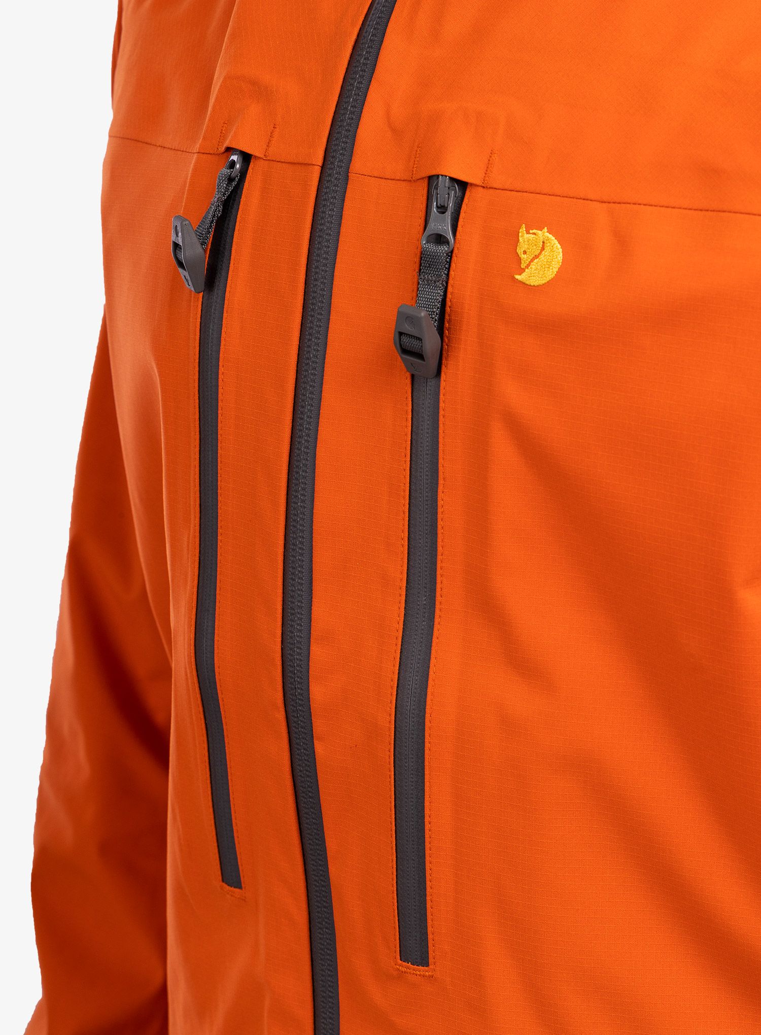Moška jakna Fjallraven Bergtagen Eco-Shell Jacket - hokkaido orange