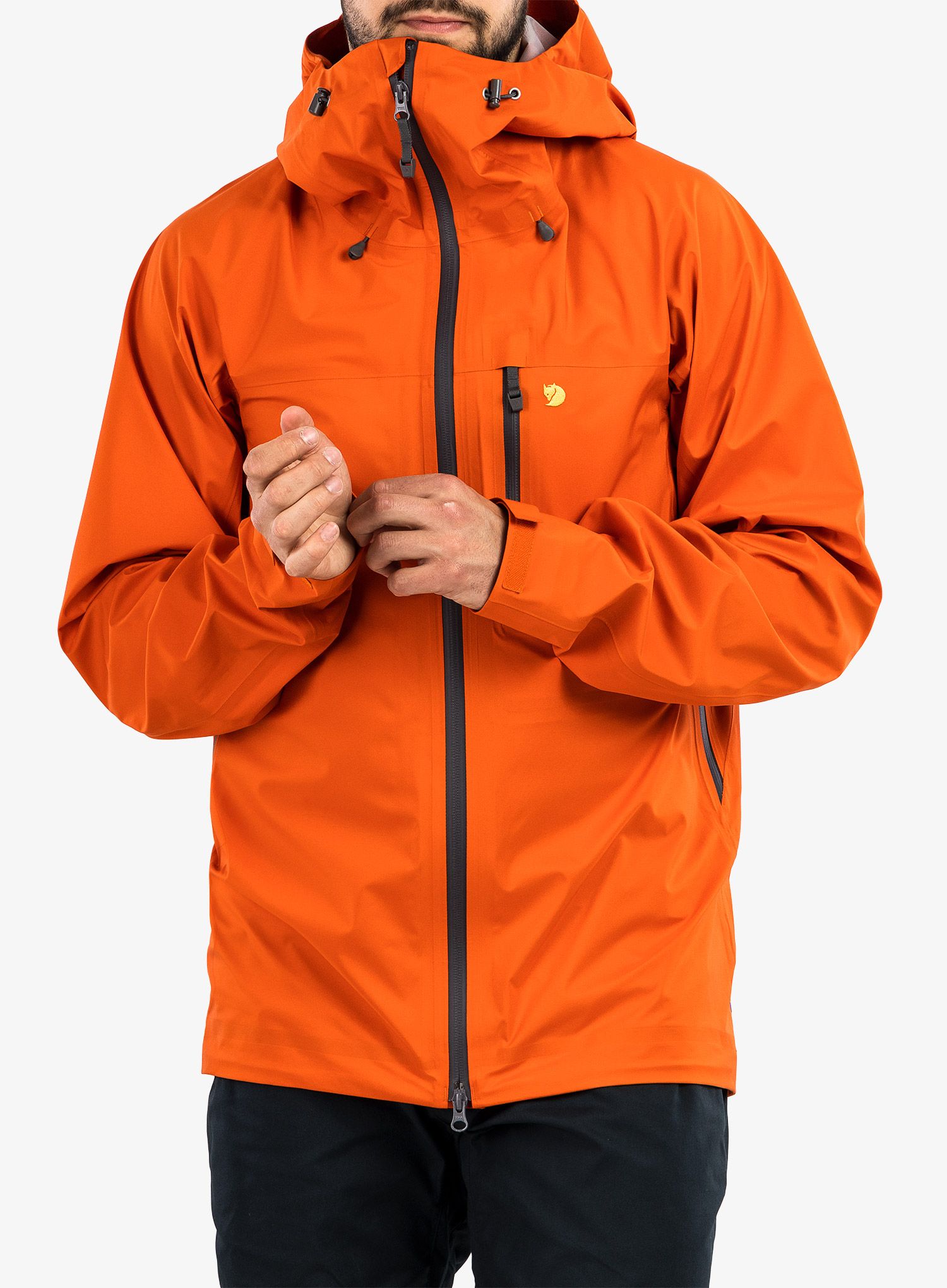 Moška jakna Fjallraven Bergtagen Lite Eco-Shell Jacket - hokkaido orange