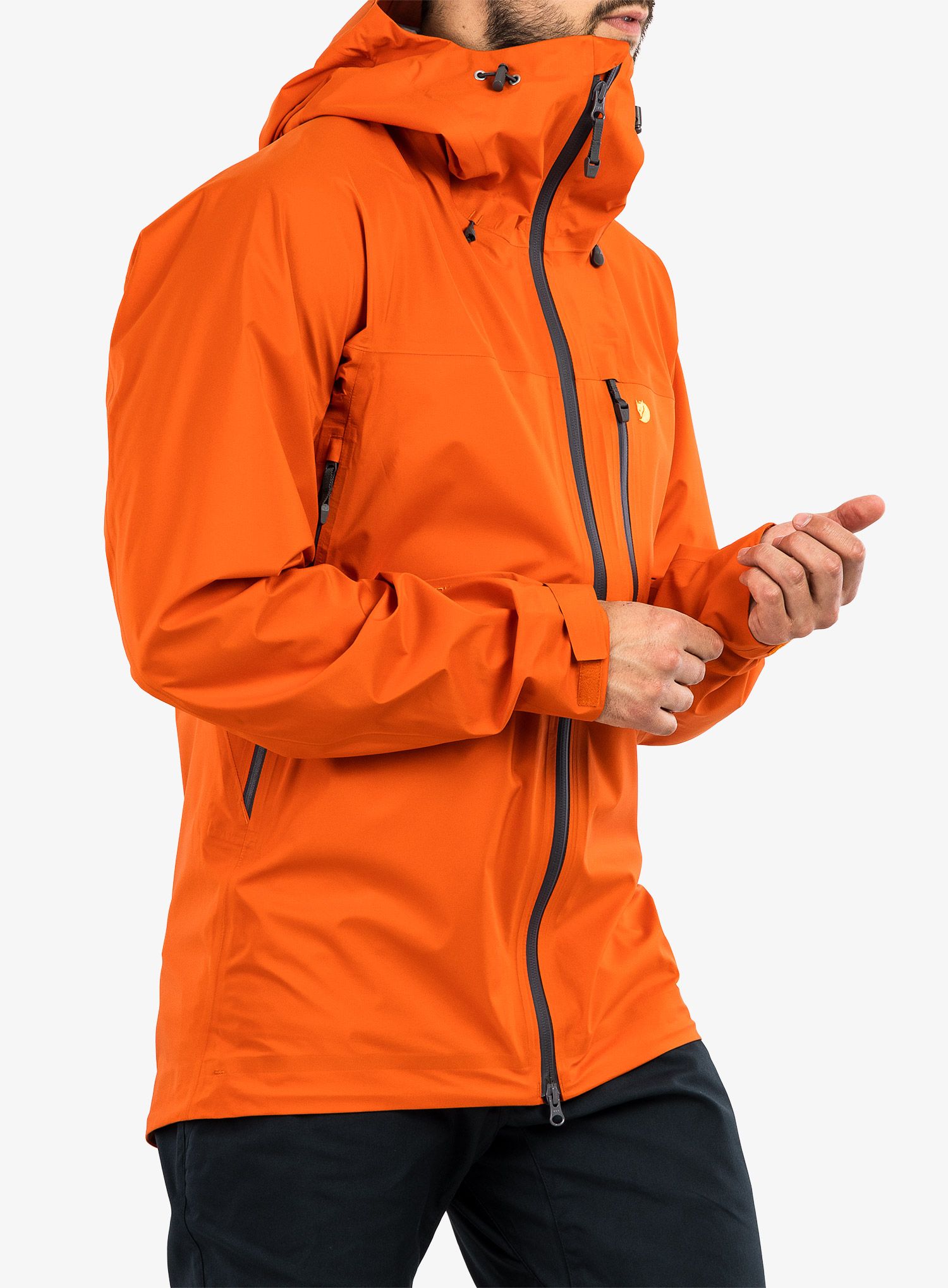 Moška jakna Fjallraven Bergtagen Lite Eco-Shell Jacket - hokkaido orange