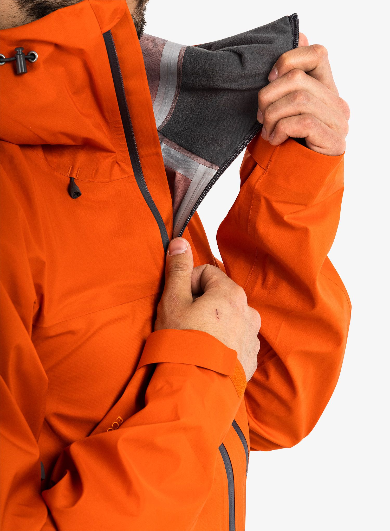 Moška jakna Fjallraven Bergtagen Lite Eco-Shell Jacket - hokkaido orange