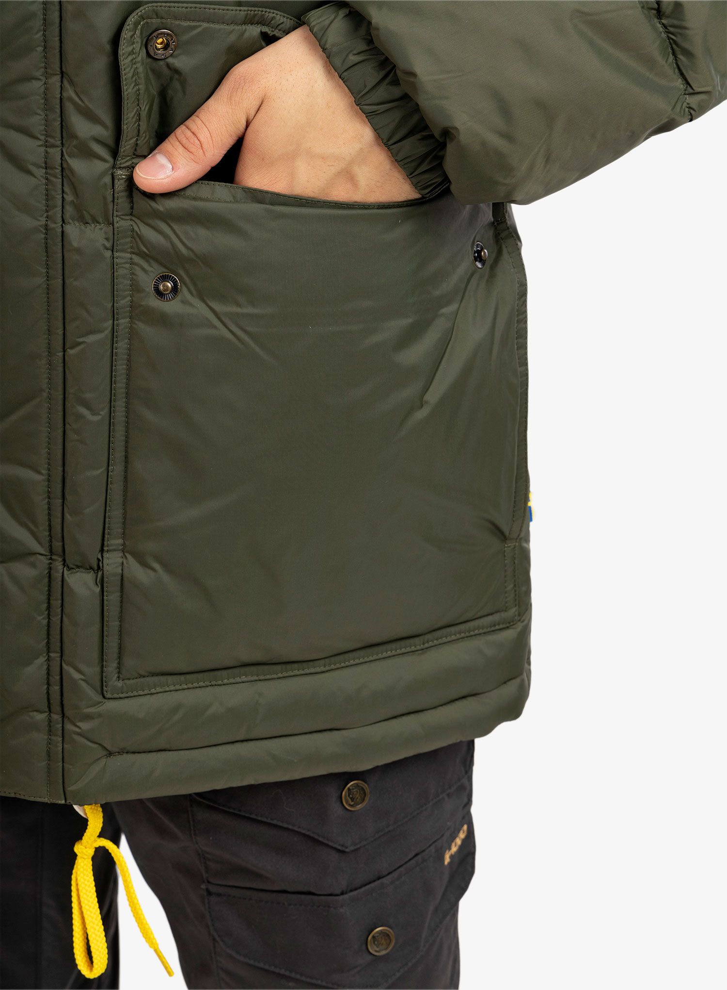 Moška jakna Fjallraven Expedition Down Lite Jacket - deep forest