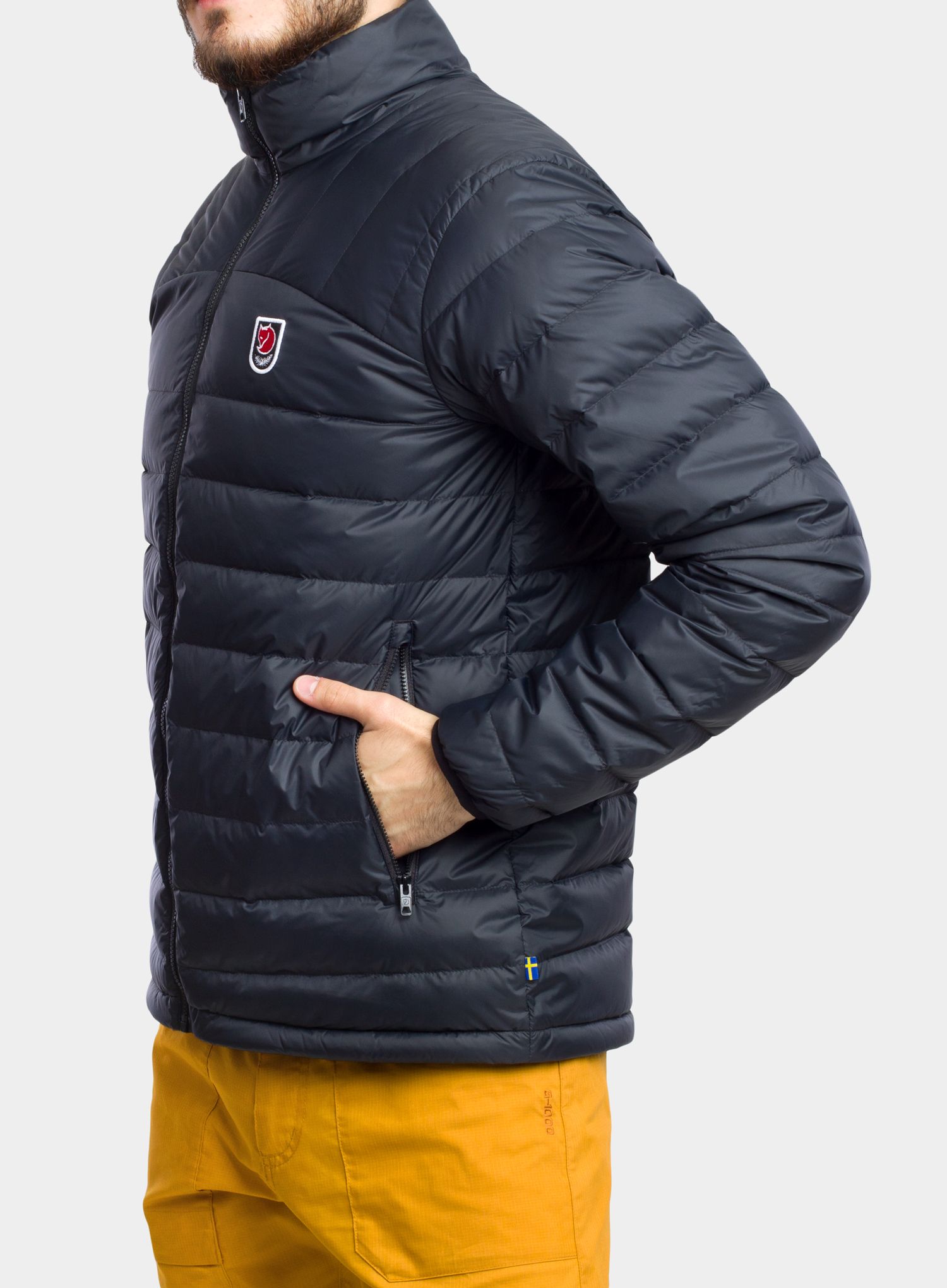 Puhovka Fjallraven Expedition Pack Down Jacket - black