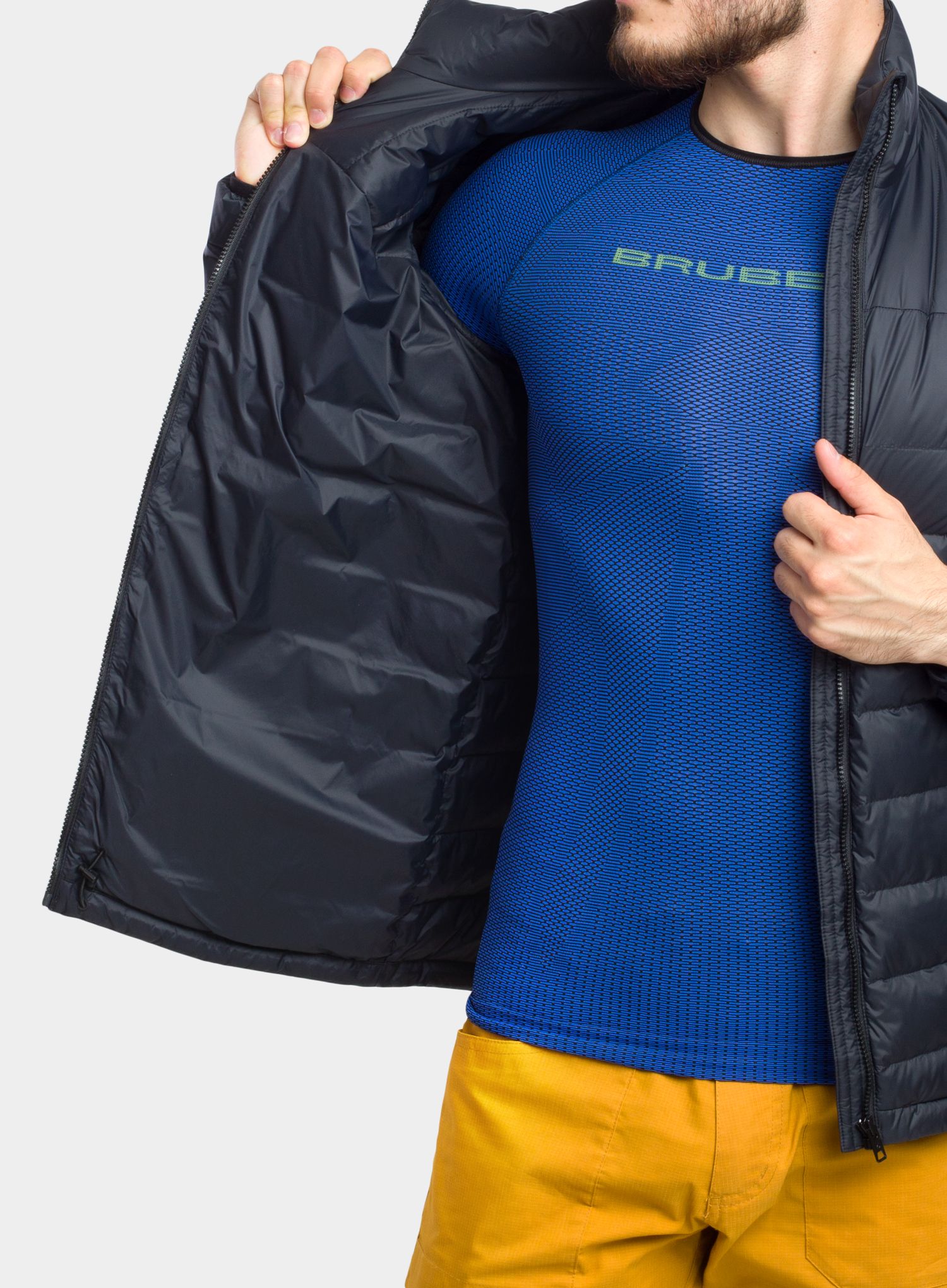 Puhovka Fjallraven Expedition Pack Down Jacket - black