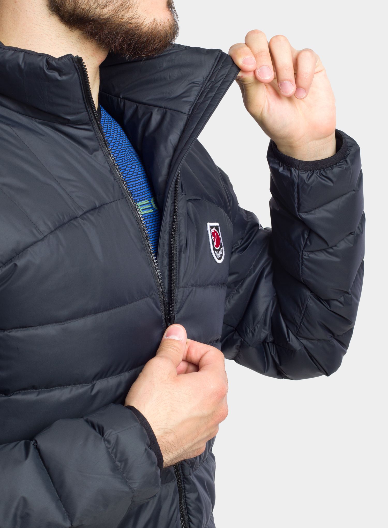 Puhovka Fjallraven Expedition Pack Down Jacket - black