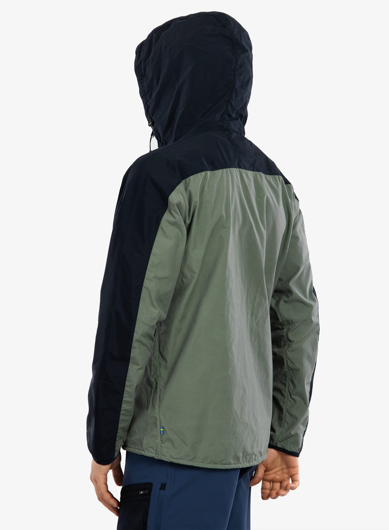 Moška jakna Fjallraven High Coast Wind Jacket M - patina green/navy