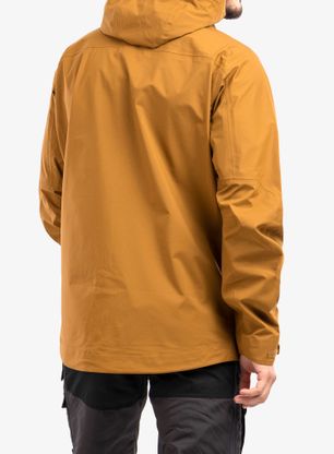 Moška jakna Fjallraven Keb Eco-Shell Jacket - chestnut