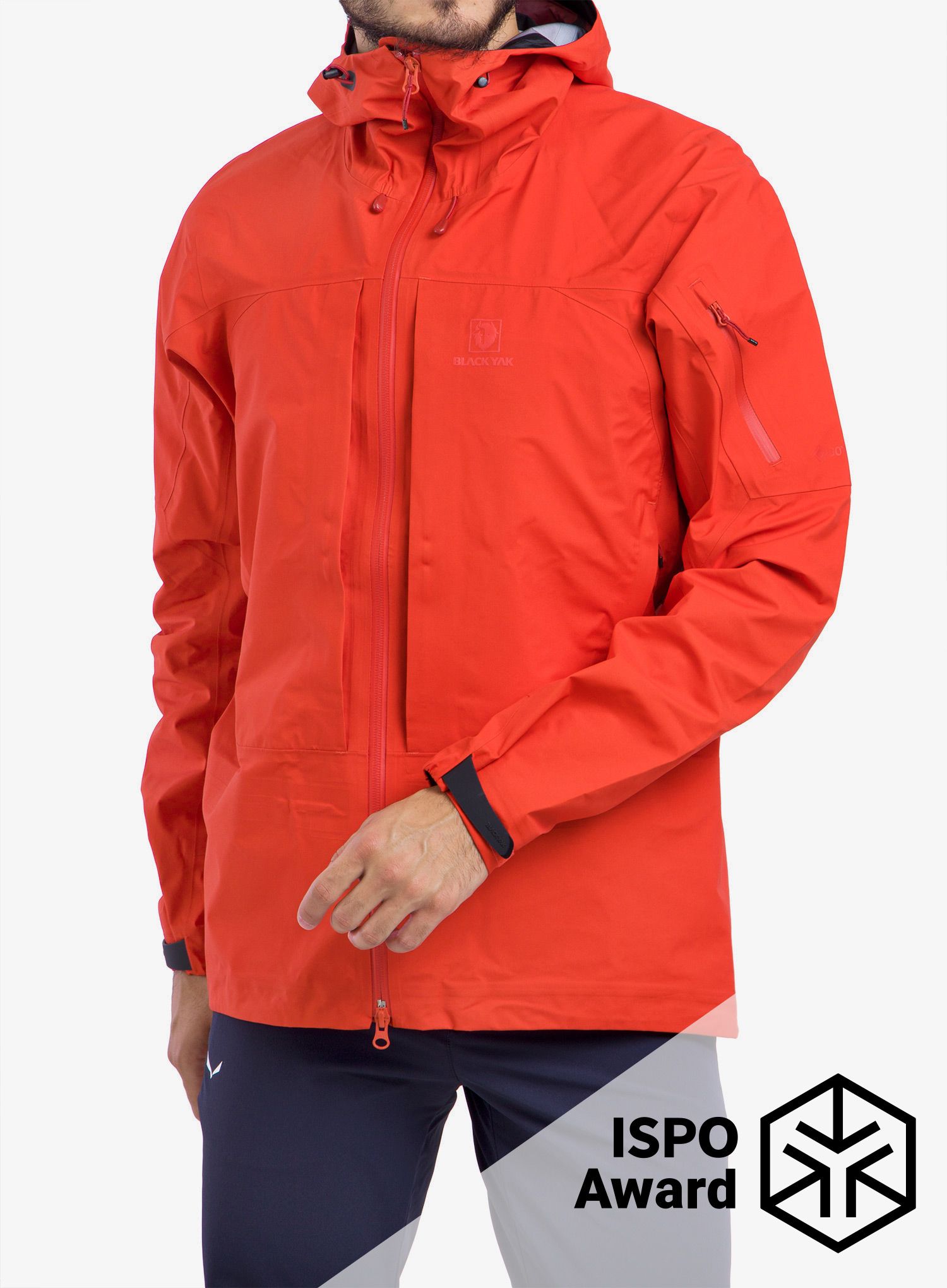 GORE-TEX jakna BlackYak Brangus Jacket - fiery red