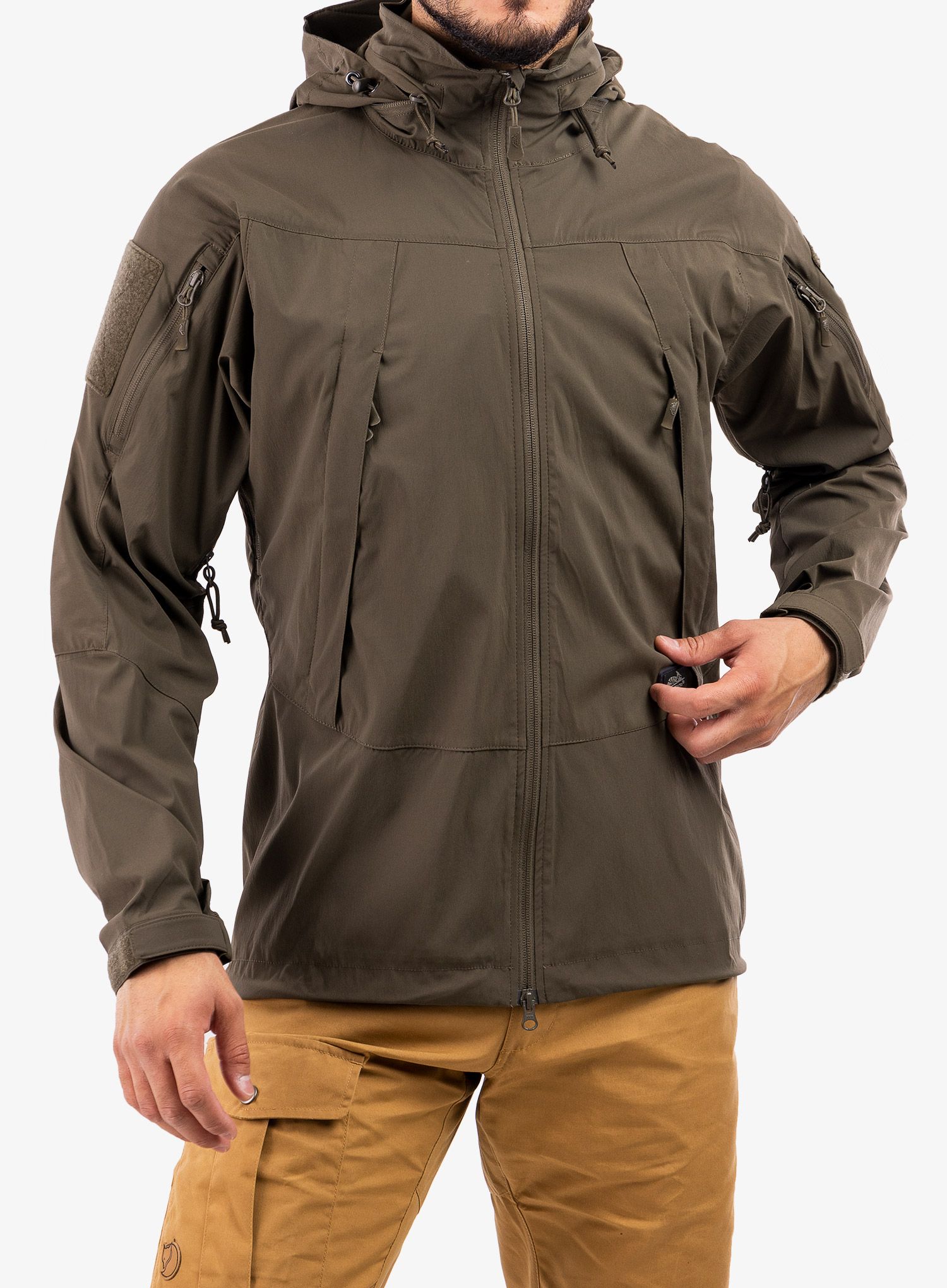 Moška jakna Helikon-Tex Blizzard - StormStretch - taiga green