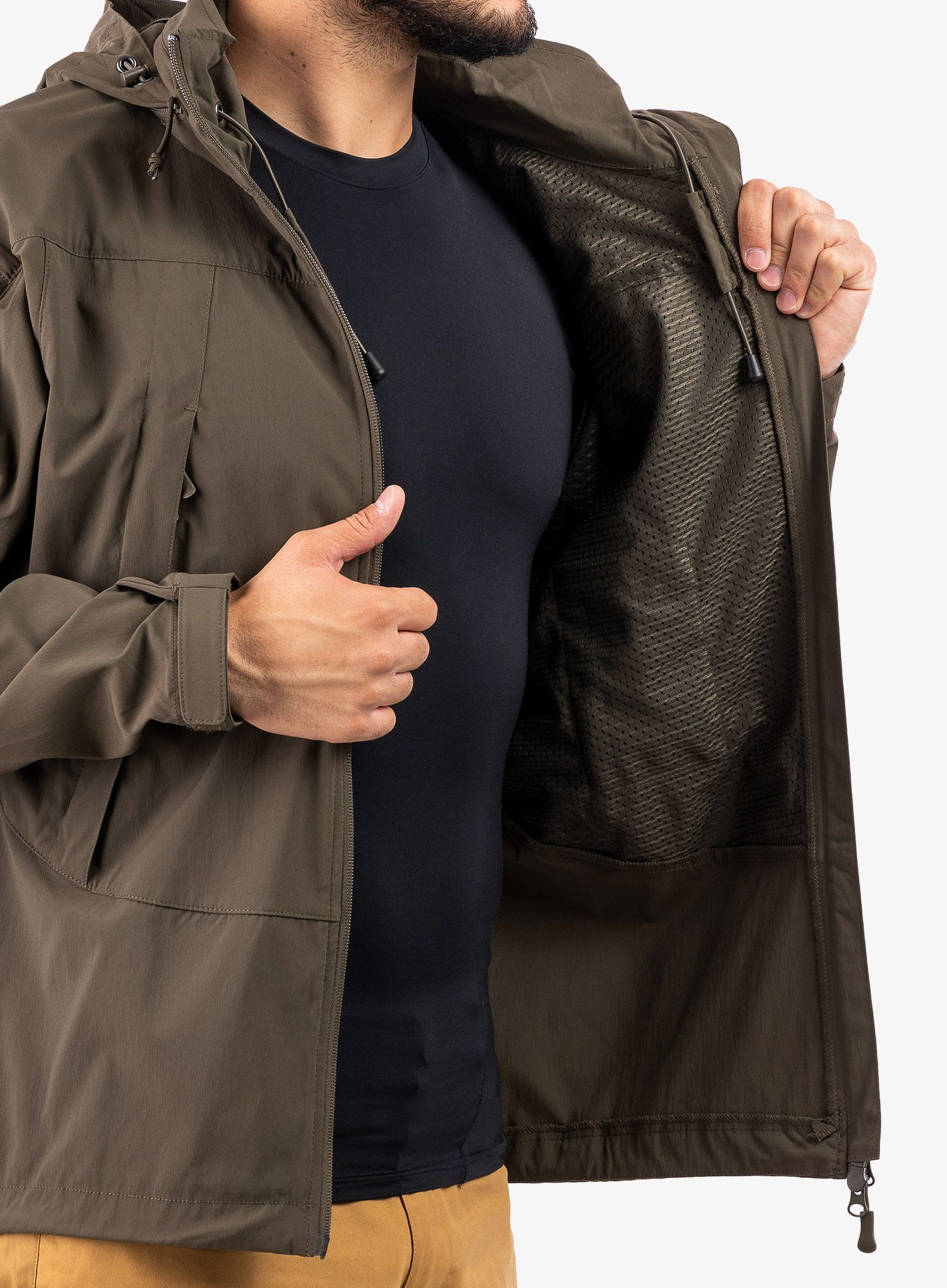 Moška jakna Helikon-Tex Blizzard - StormStretch - taiga green