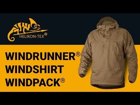 Moška jakna Helikon-Tex Windrunner Windshirt - WindPack Nylon - coyote - photo number 9