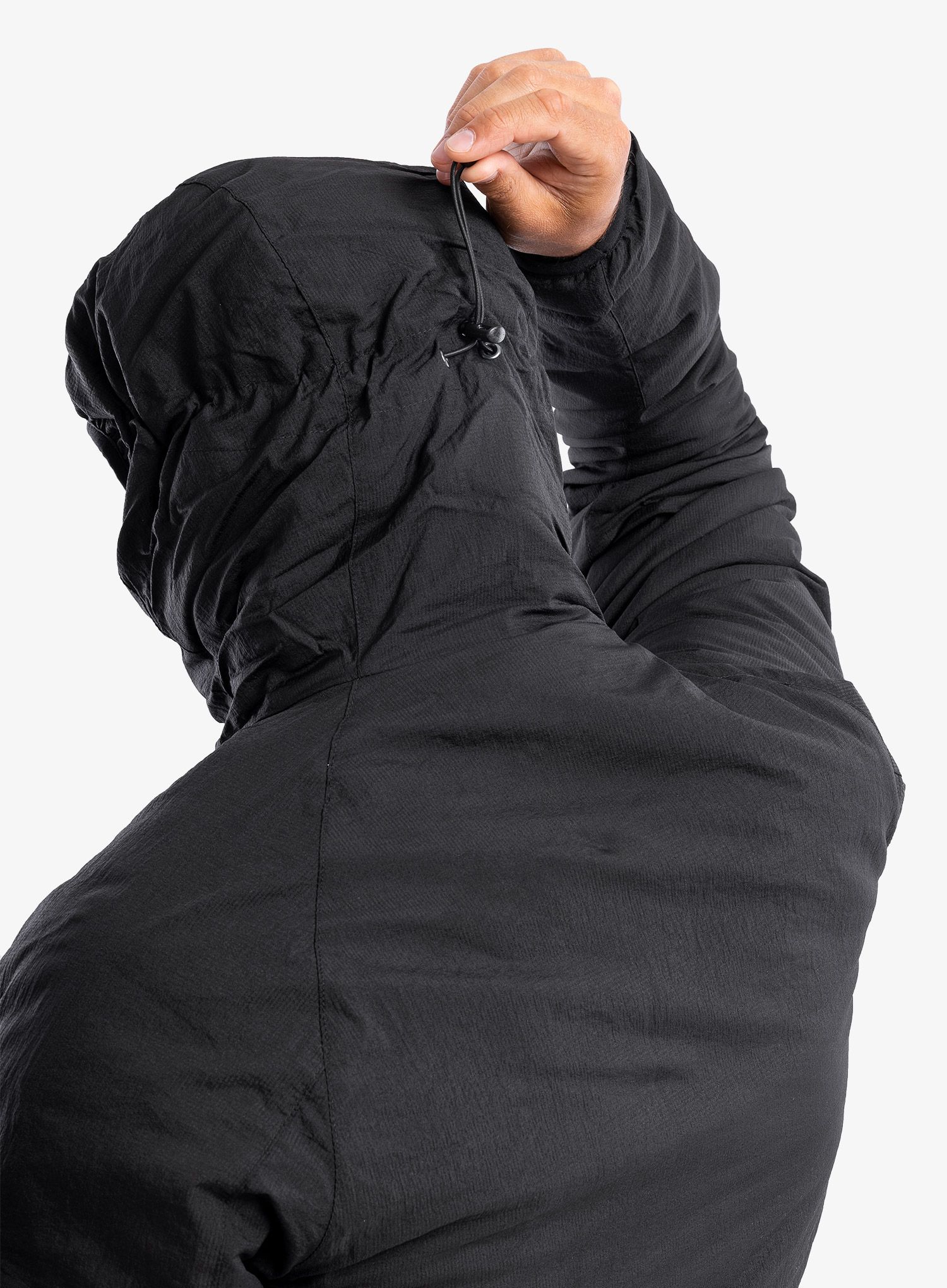 Moška jakna Helikon-Tex Wolfhound Hoodie Apex 67g - black