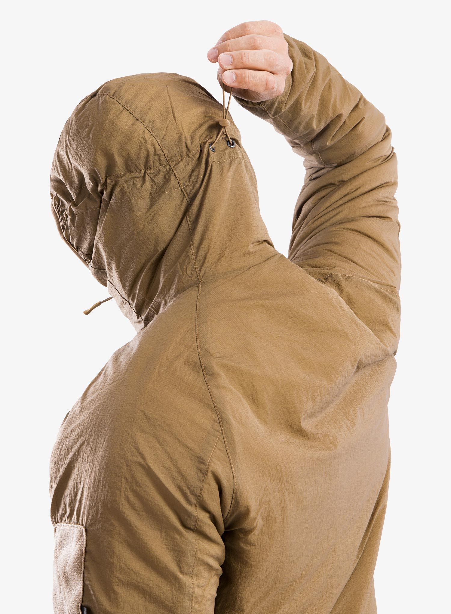 Moška jakna Helikon-Tex Wolfhound Hoodie Apex 67g - coyote