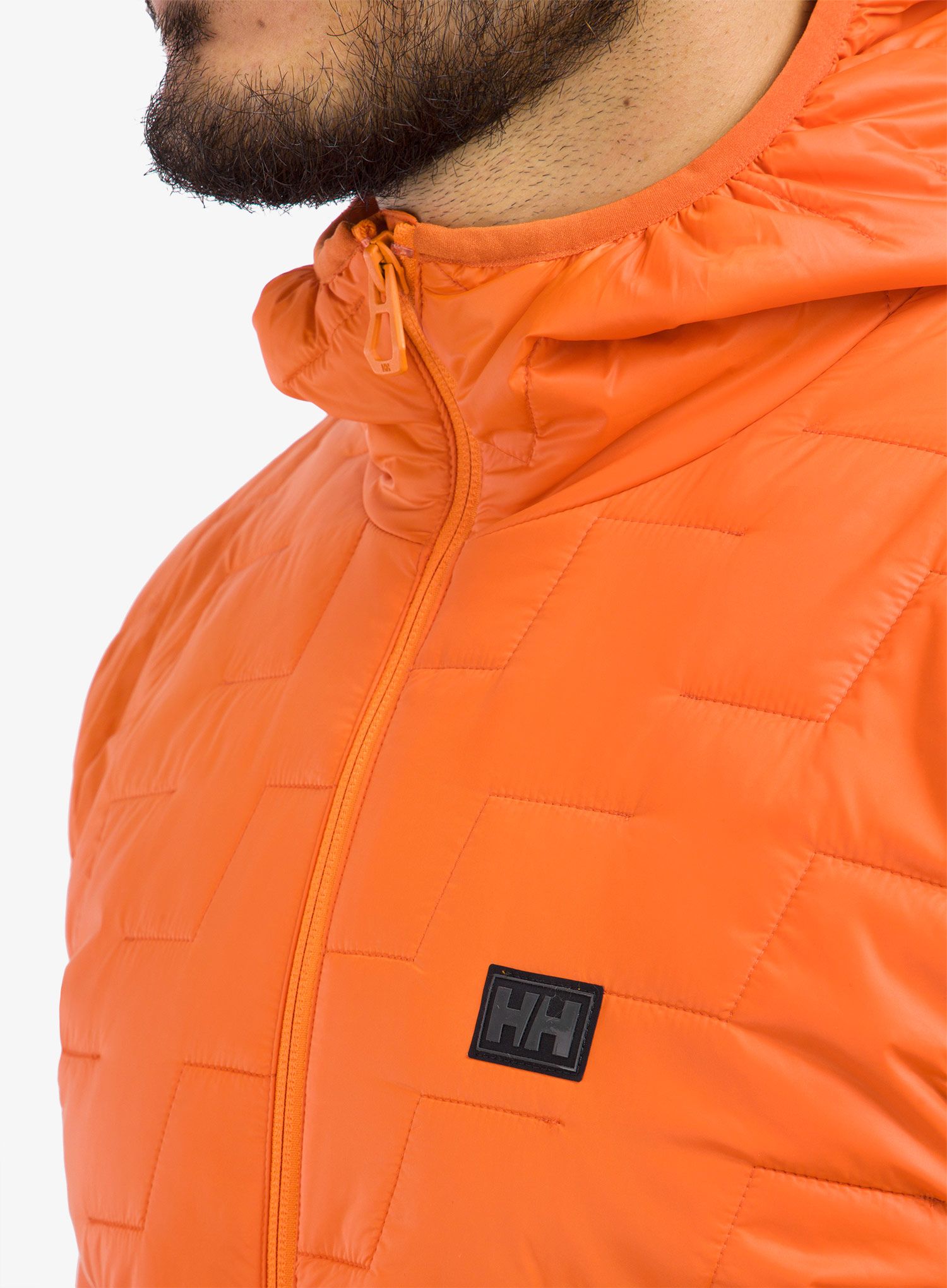 Moška jakna Helly Hansen Lifaloft Hooded Insulator Jacket - patrol orange
