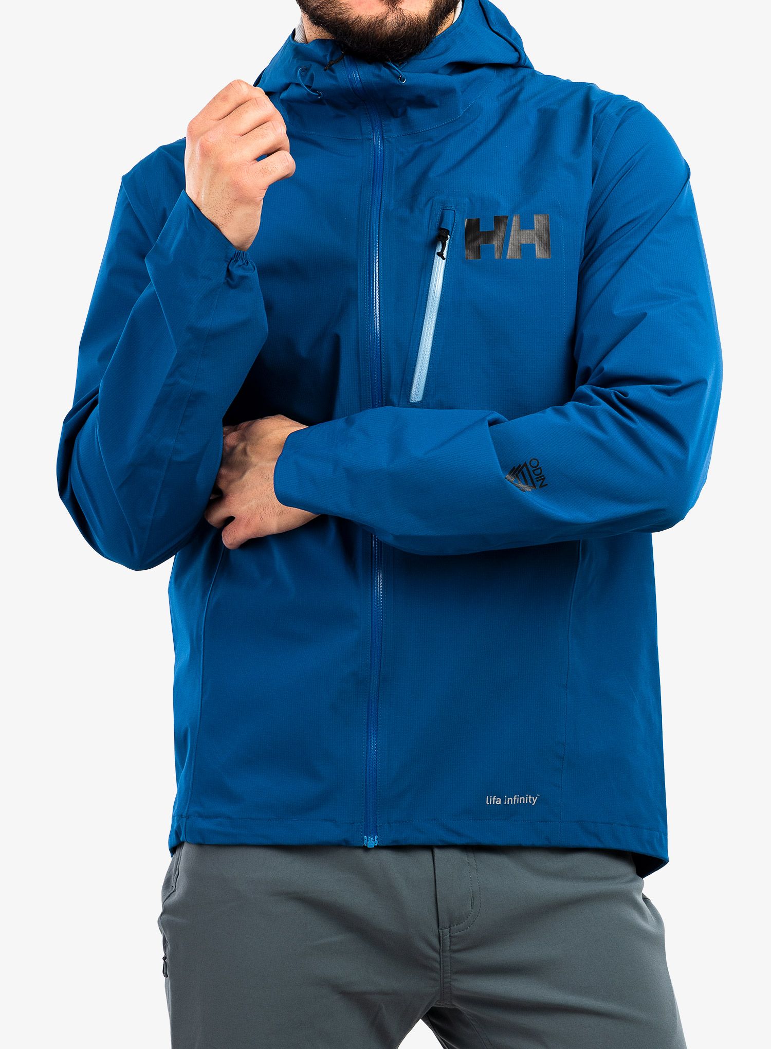 Moška jakna Helly Hansen Odin Minimalist Infinity Shell - deep fjord