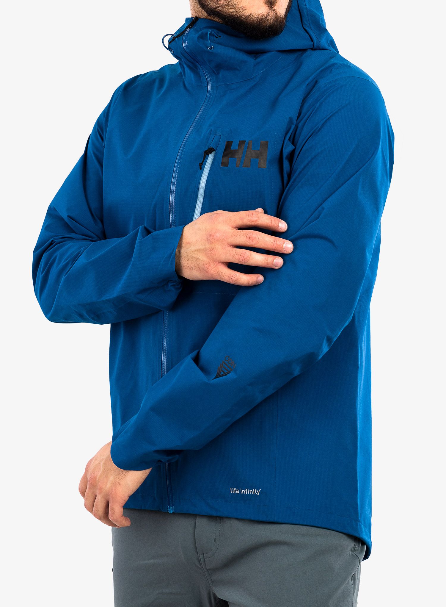 Moška jakna Helly Hansen Odin Minimalist Infinity Shell - deep fjord