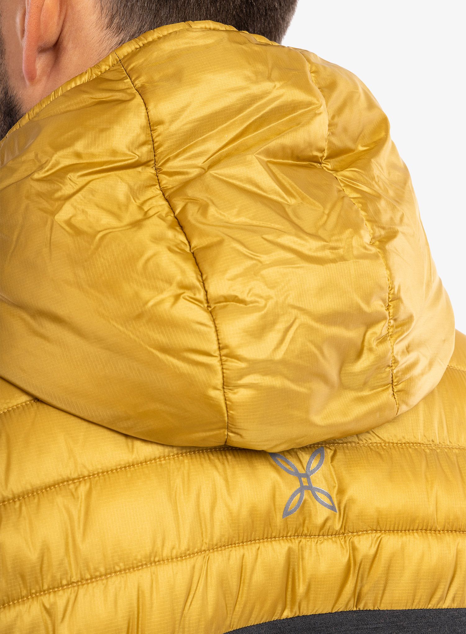 Hibridna jakna Montura Wool Essential Hoody Jacket - gold