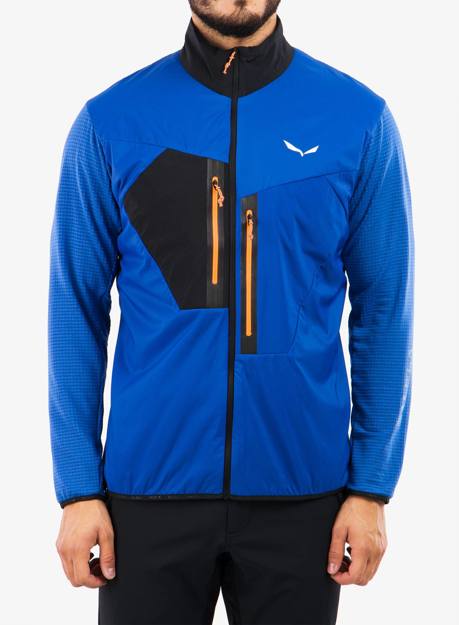Hibridna jakna Salewa Pedroc Hybrid 2 PTC Alpha Jacket - electric