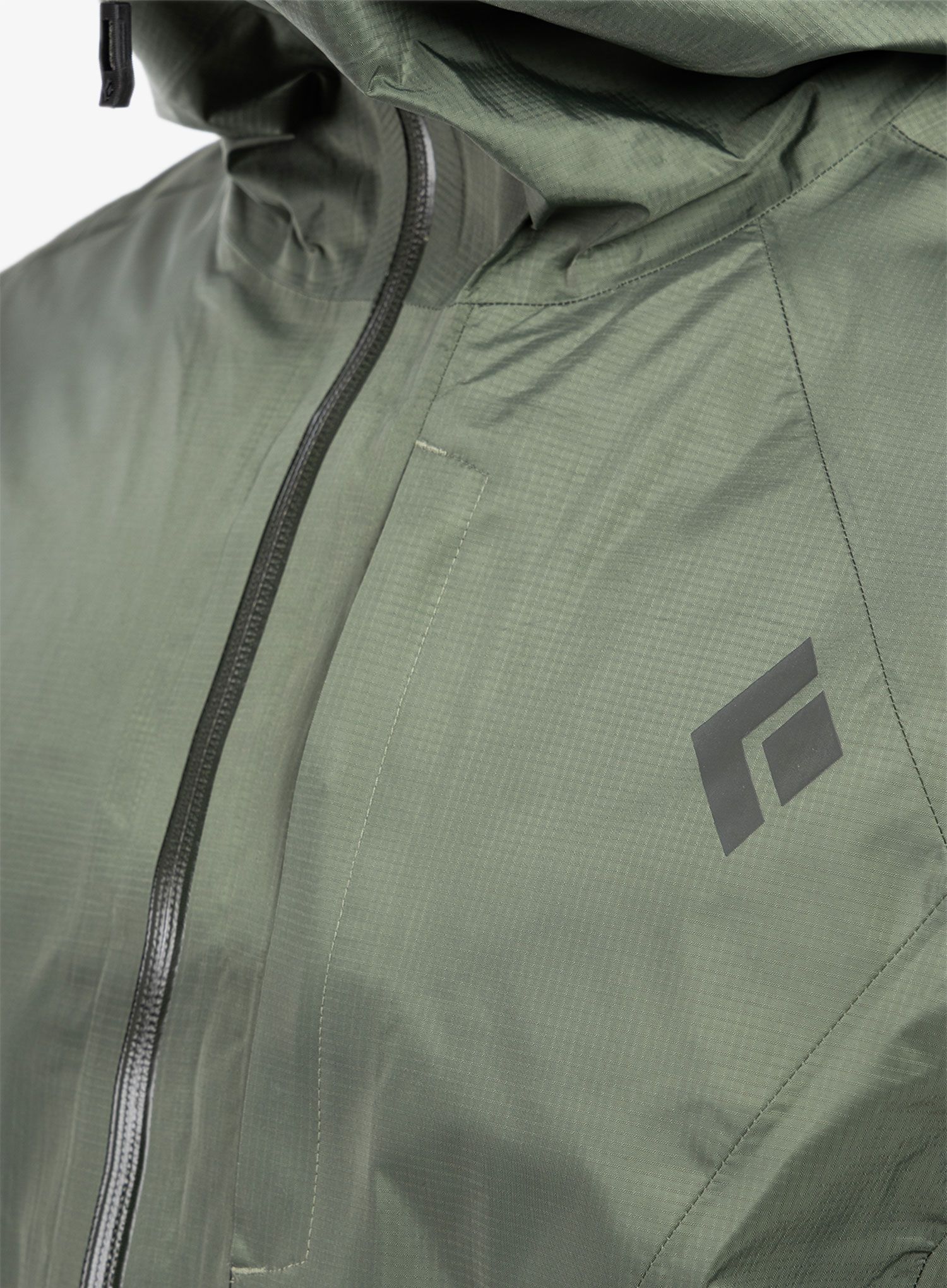 Hardshell jakna Black Diamond Treeline Rain Shell - tundra