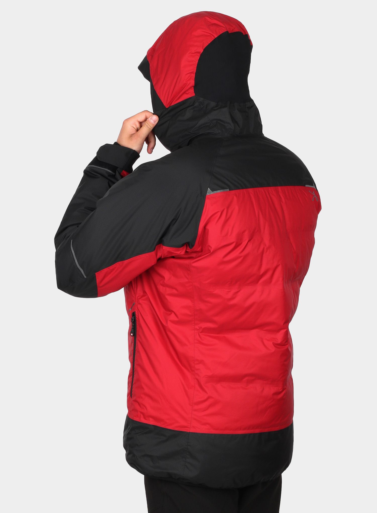 Moška zimska jakna Montura Manaslu WP Duvet - red/black