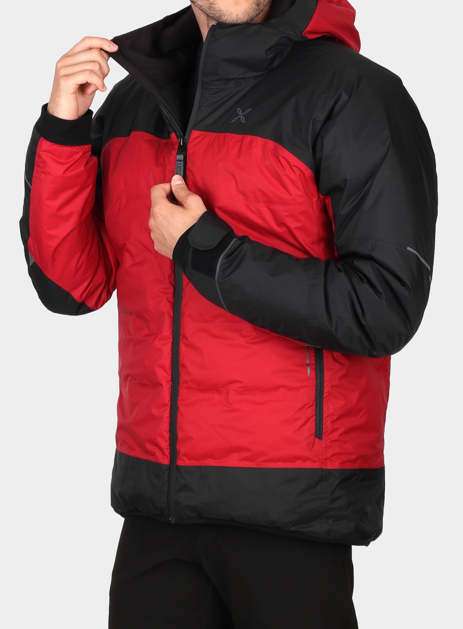 Moška zimska jakna Montura Manaslu WP Duvet - red/black