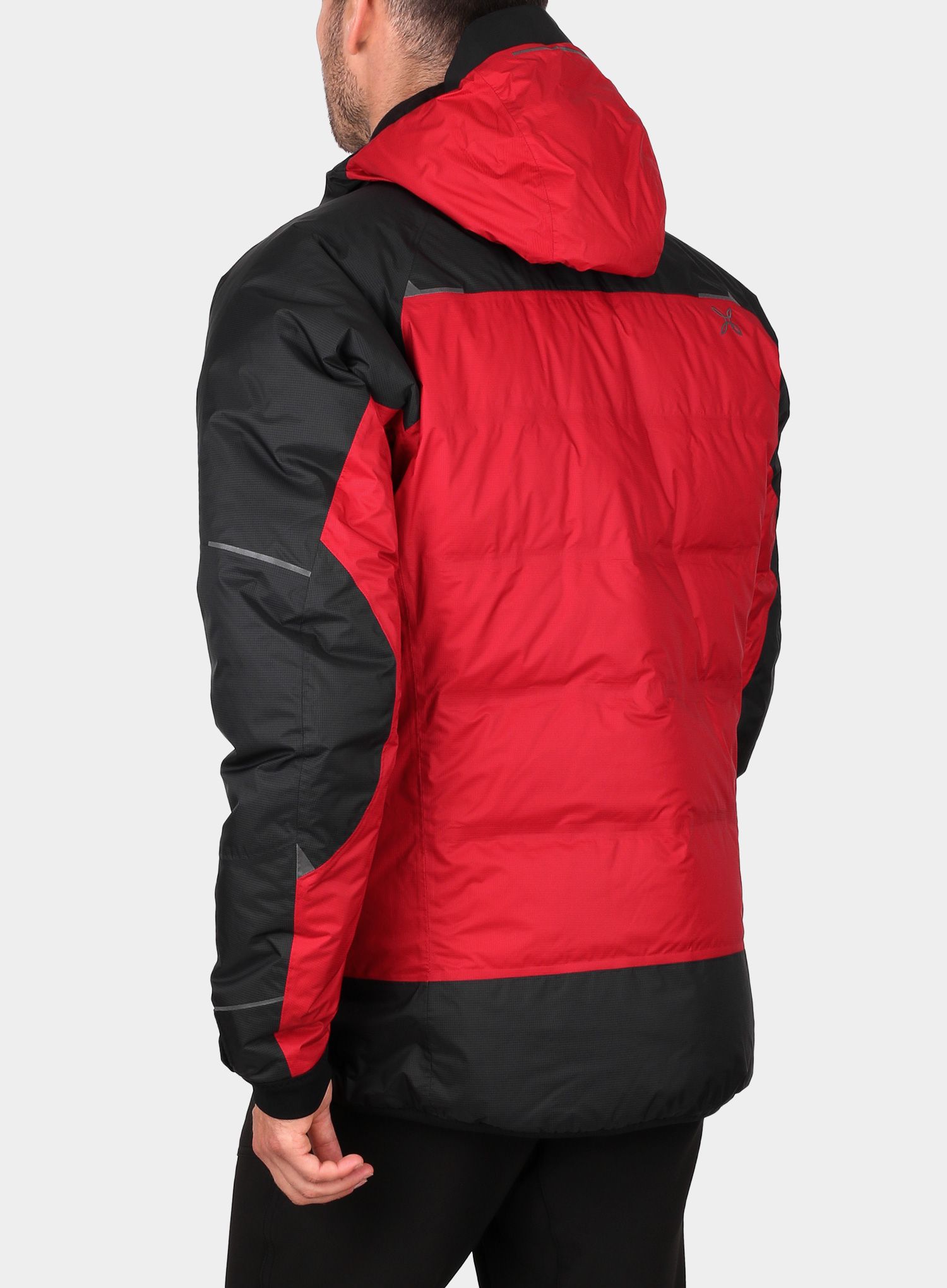 Moška zimska jakna Montura Manaslu WP Duvet - red/black
