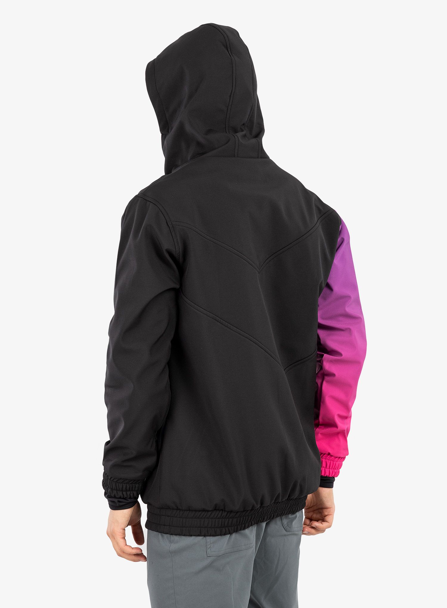 Smučarska jakna Majesty Shadow Softshell - black/purple