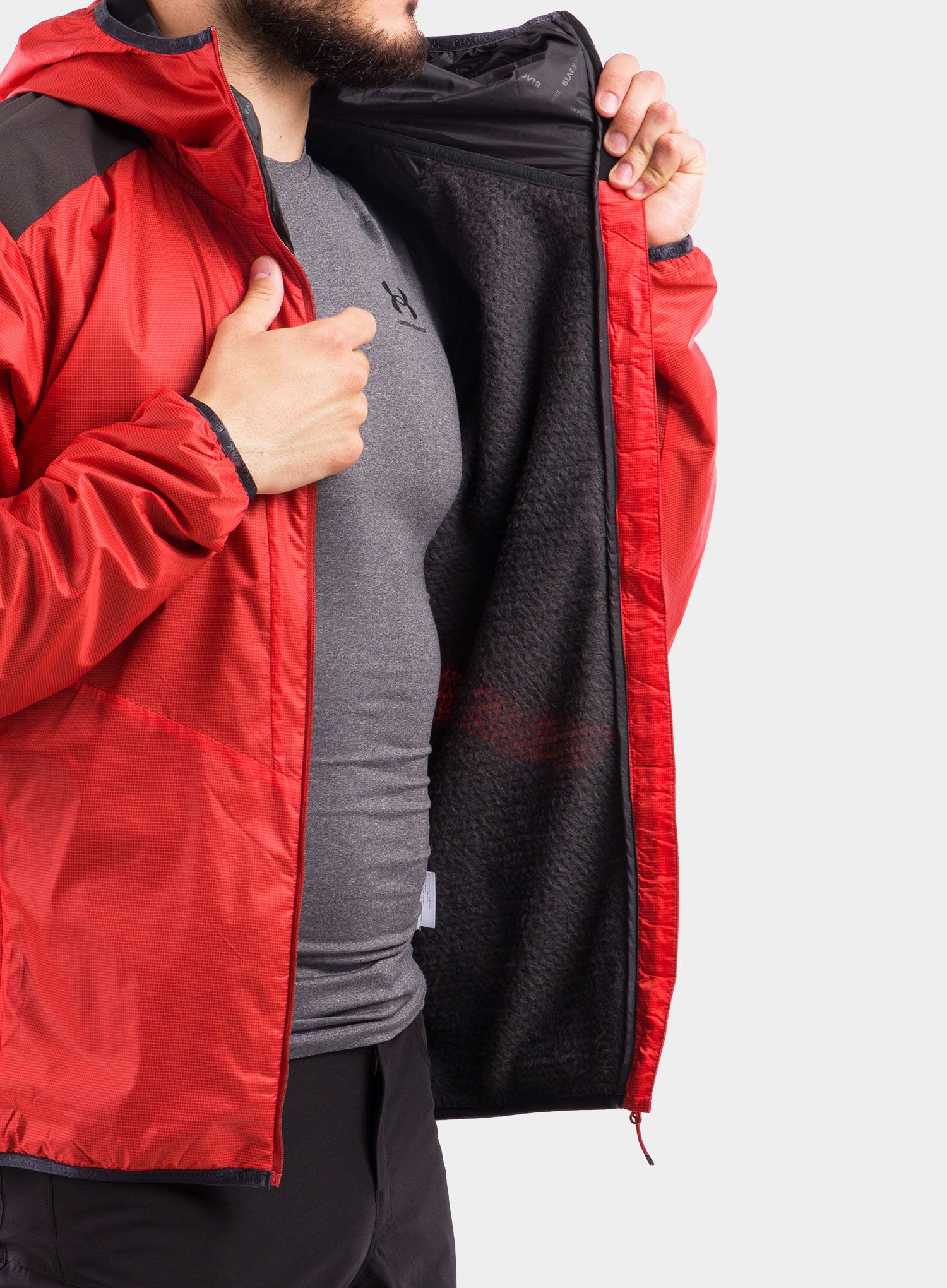Sintetična jakna BlackYak Bargur LT Jacket - fiery red