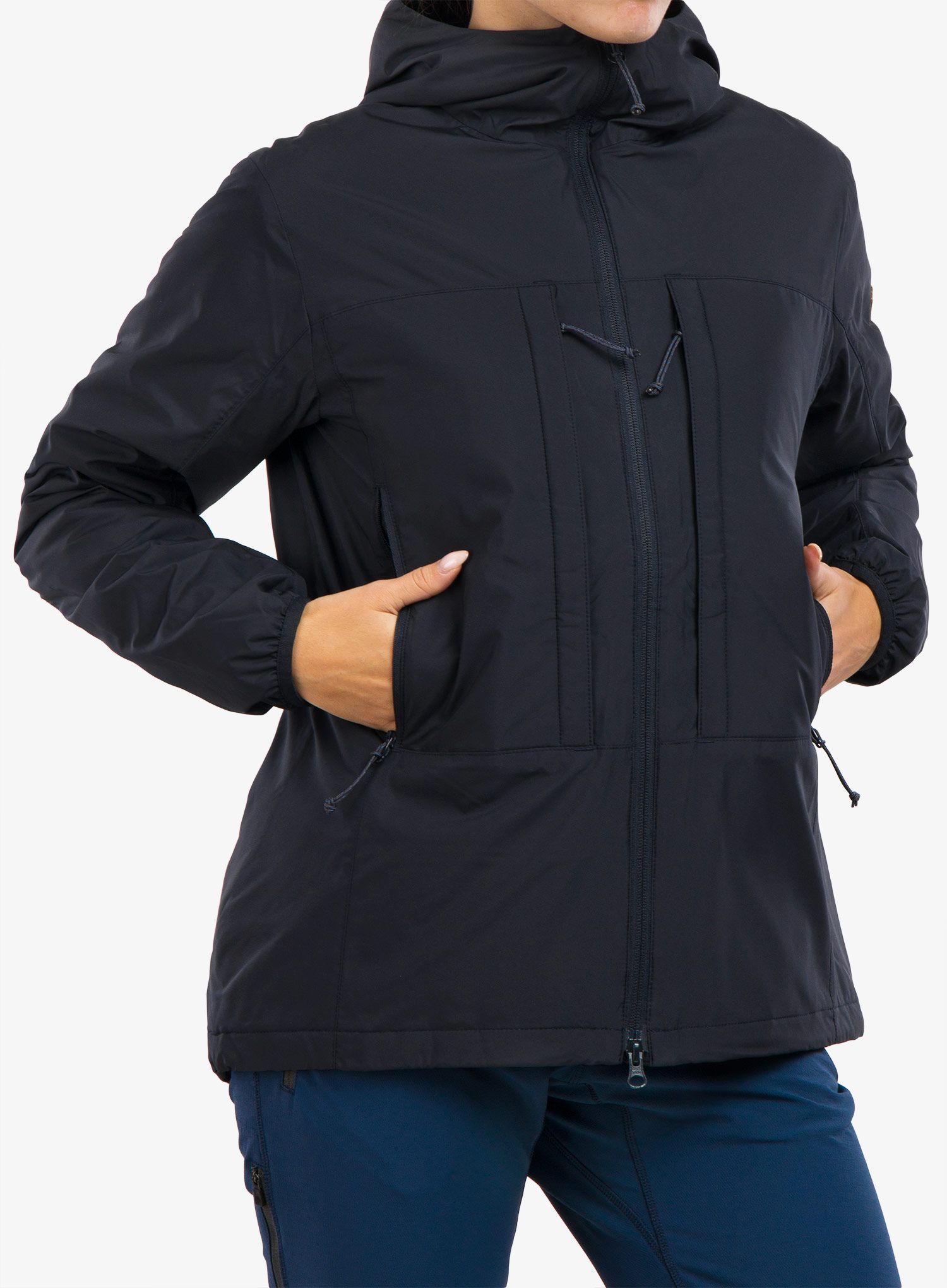 Sintetična jakna Fjallraven Keb Wool Padded Jacket - dark navy