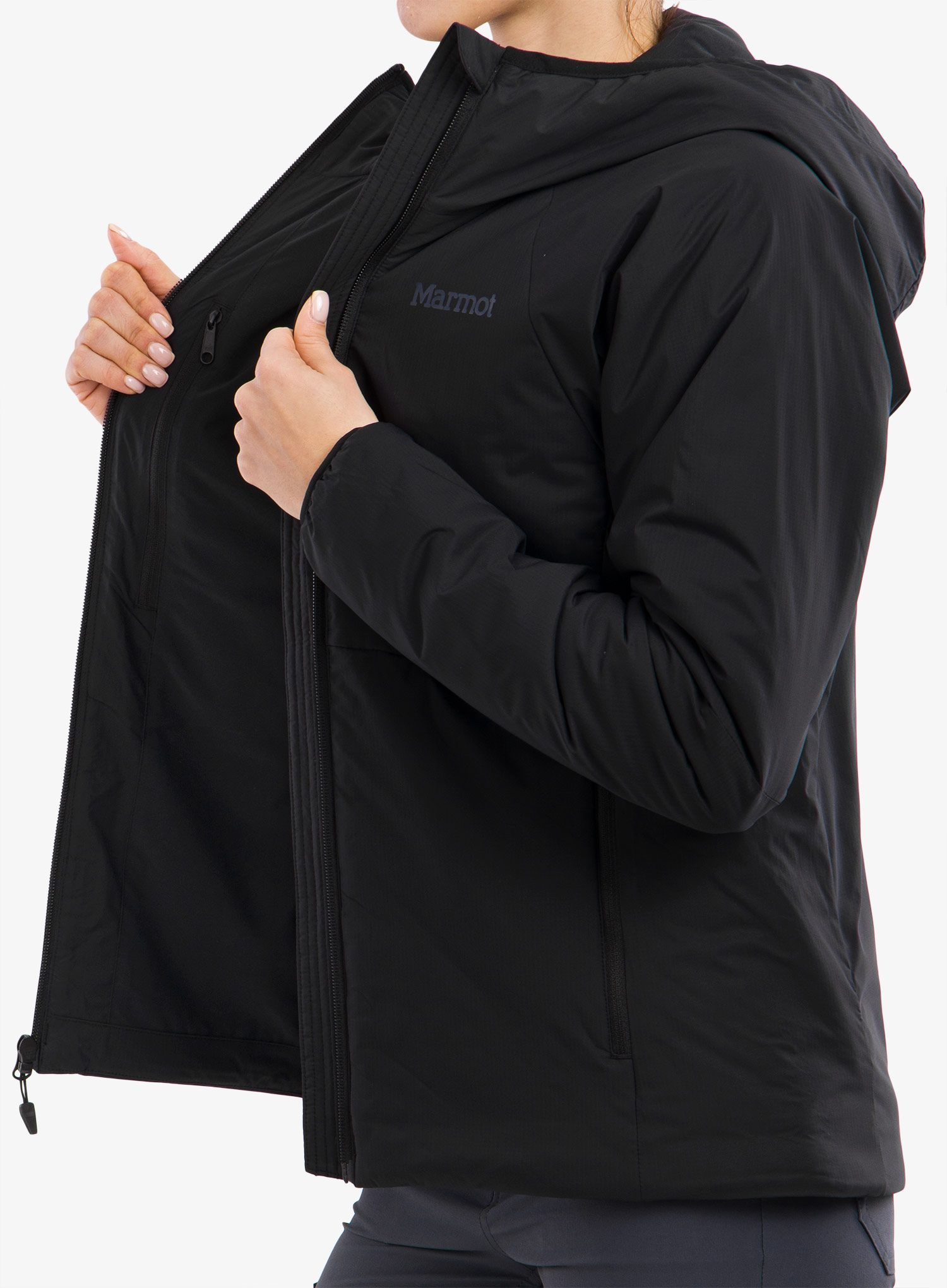 Sintetična jakna Marmot Novus Hoody - black