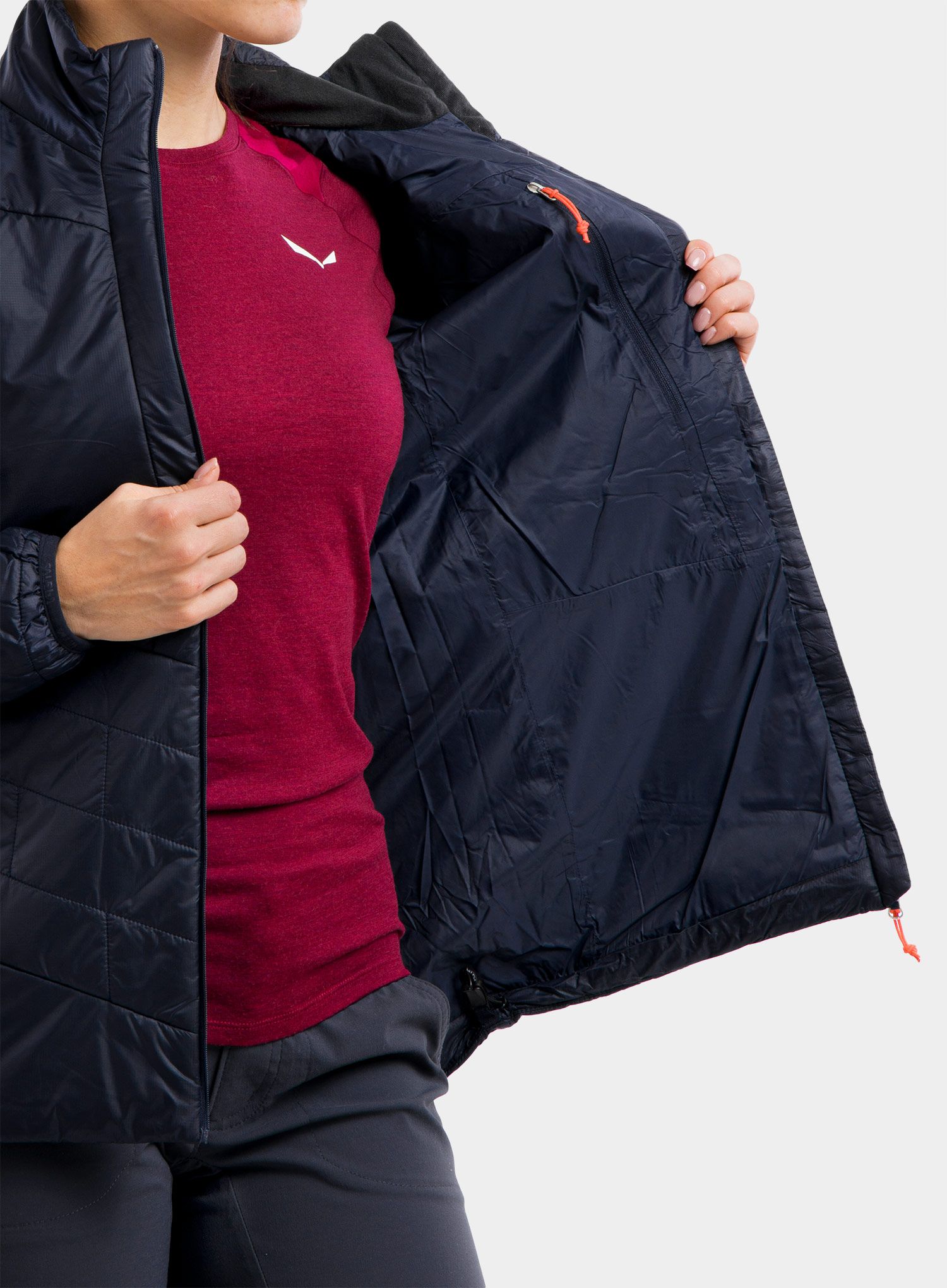 Sintetična jakna Salewa Nemesis Tirol Wool Jacket - navy blazer
