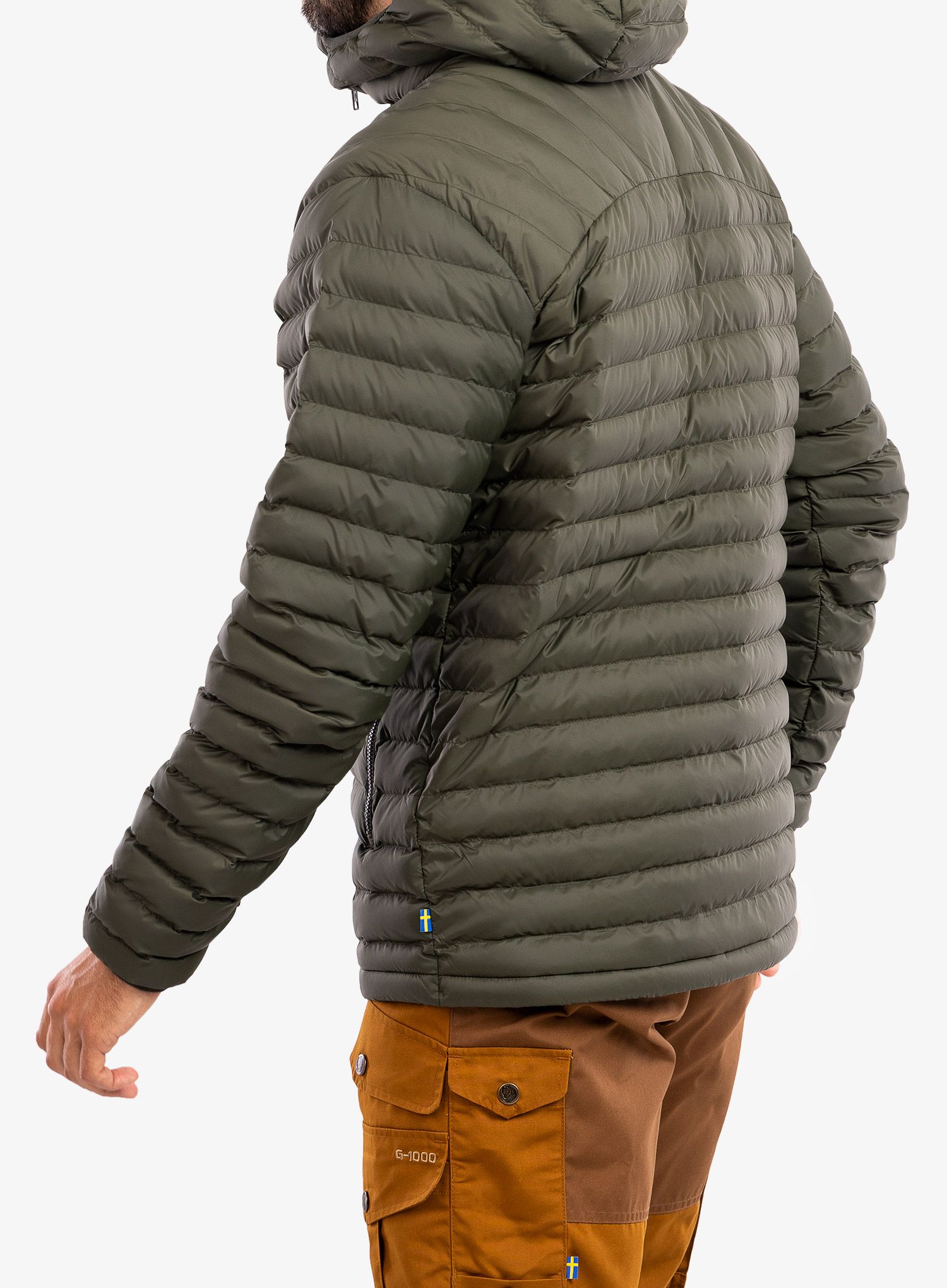 Sintetična jakna Fjallraven Expedition Latt Hoodie - deep forest
