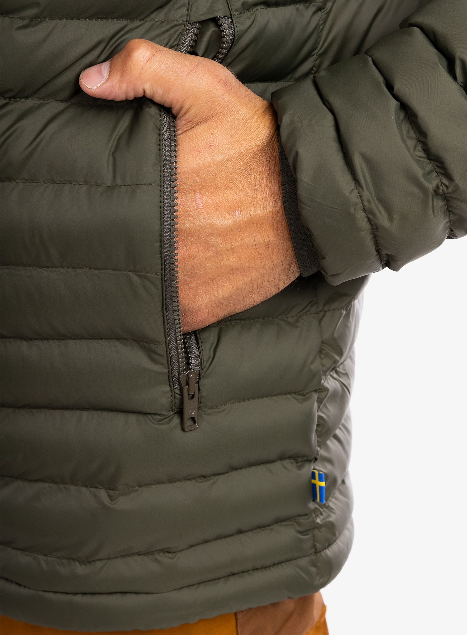 Sintetična jakna Fjallraven Expedition Latt Hoodie - deep forest