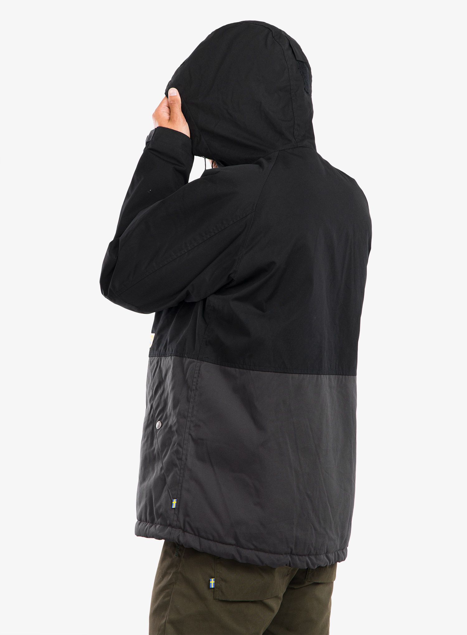 Sintetična jakna Fjallraven Vardag Lite Padded Jacket - black/dark grey